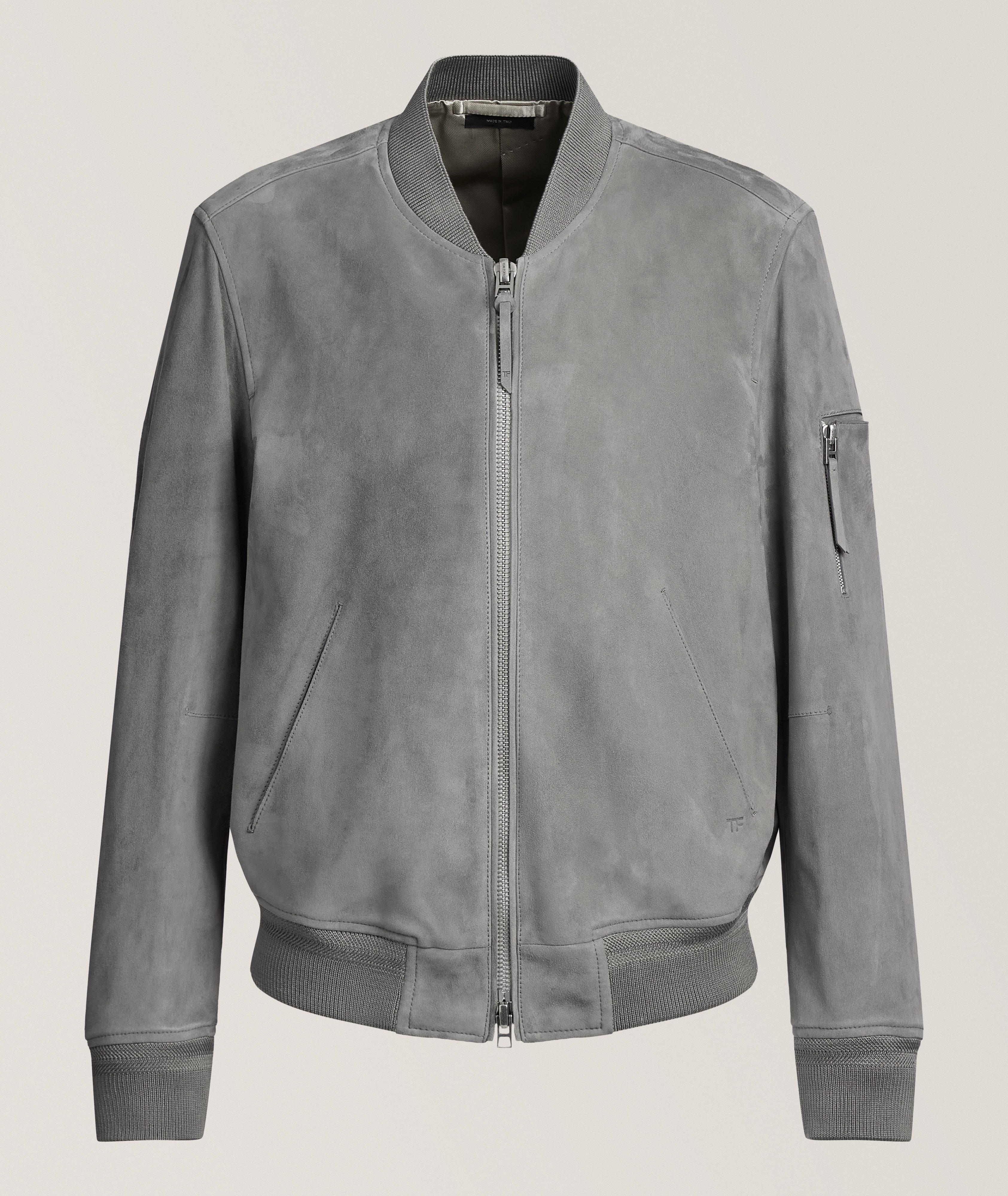 TOM FORD Soft Suede Bomber 