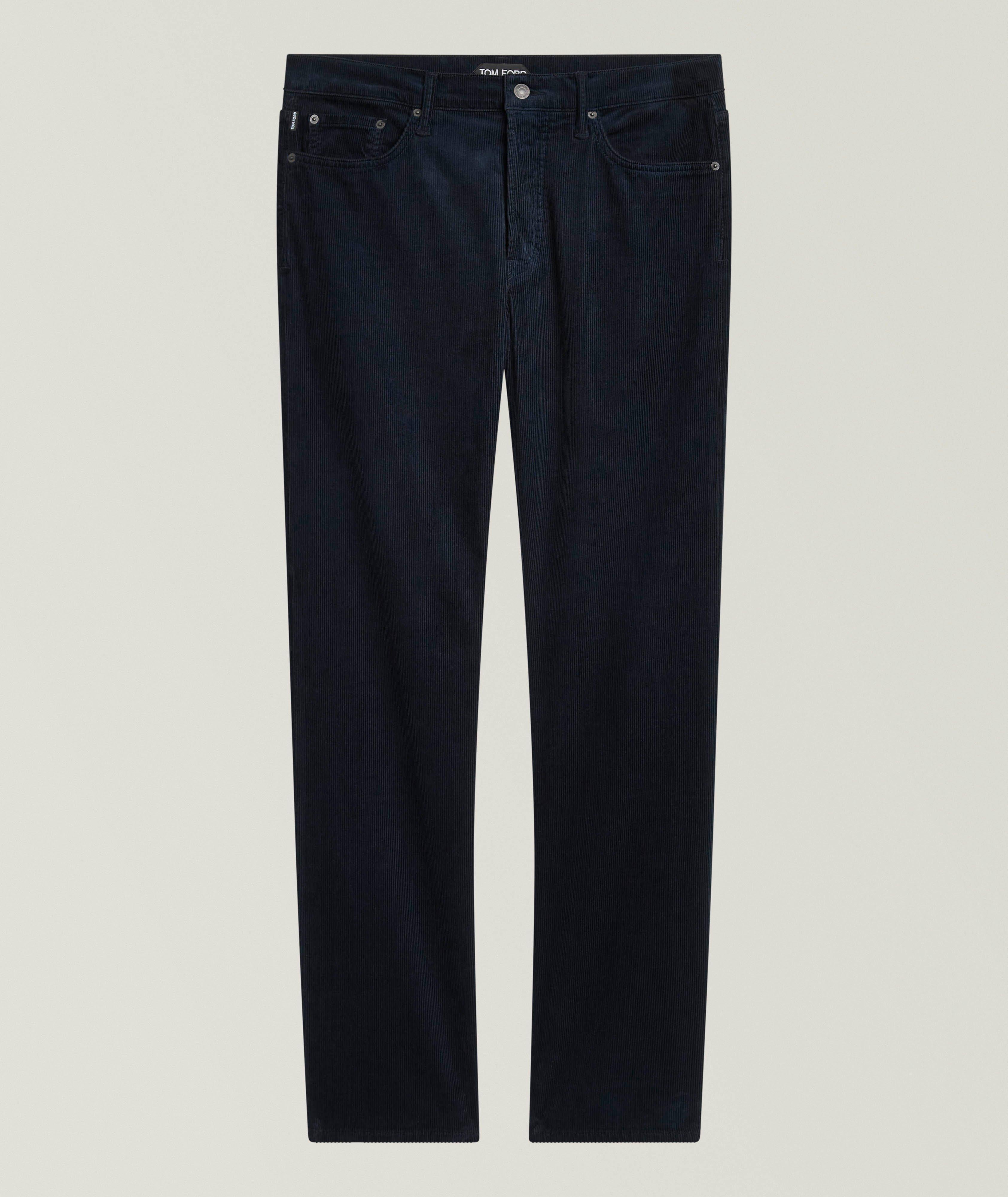 Corduroy Straight-Fit Pants  image 0