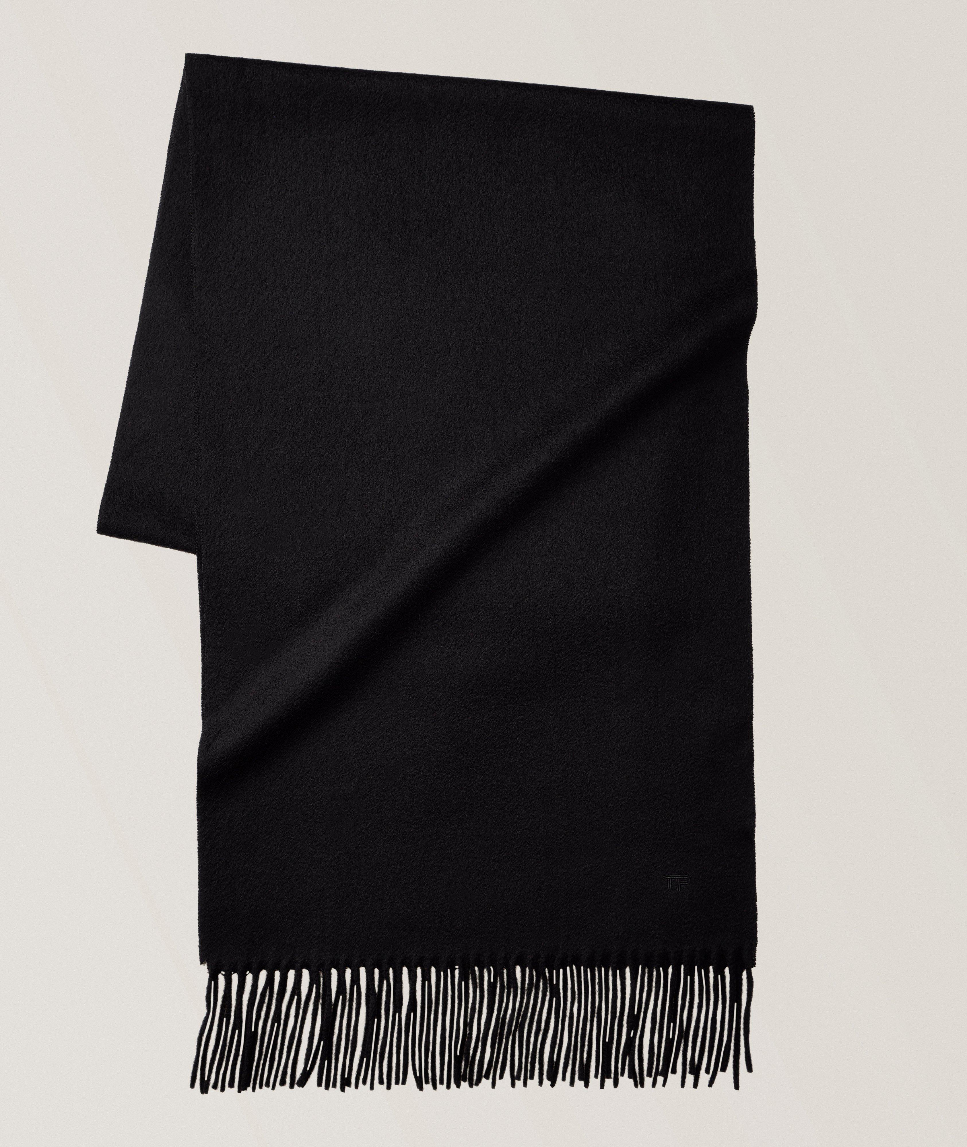 Fringe Cashmere Scarf image 0