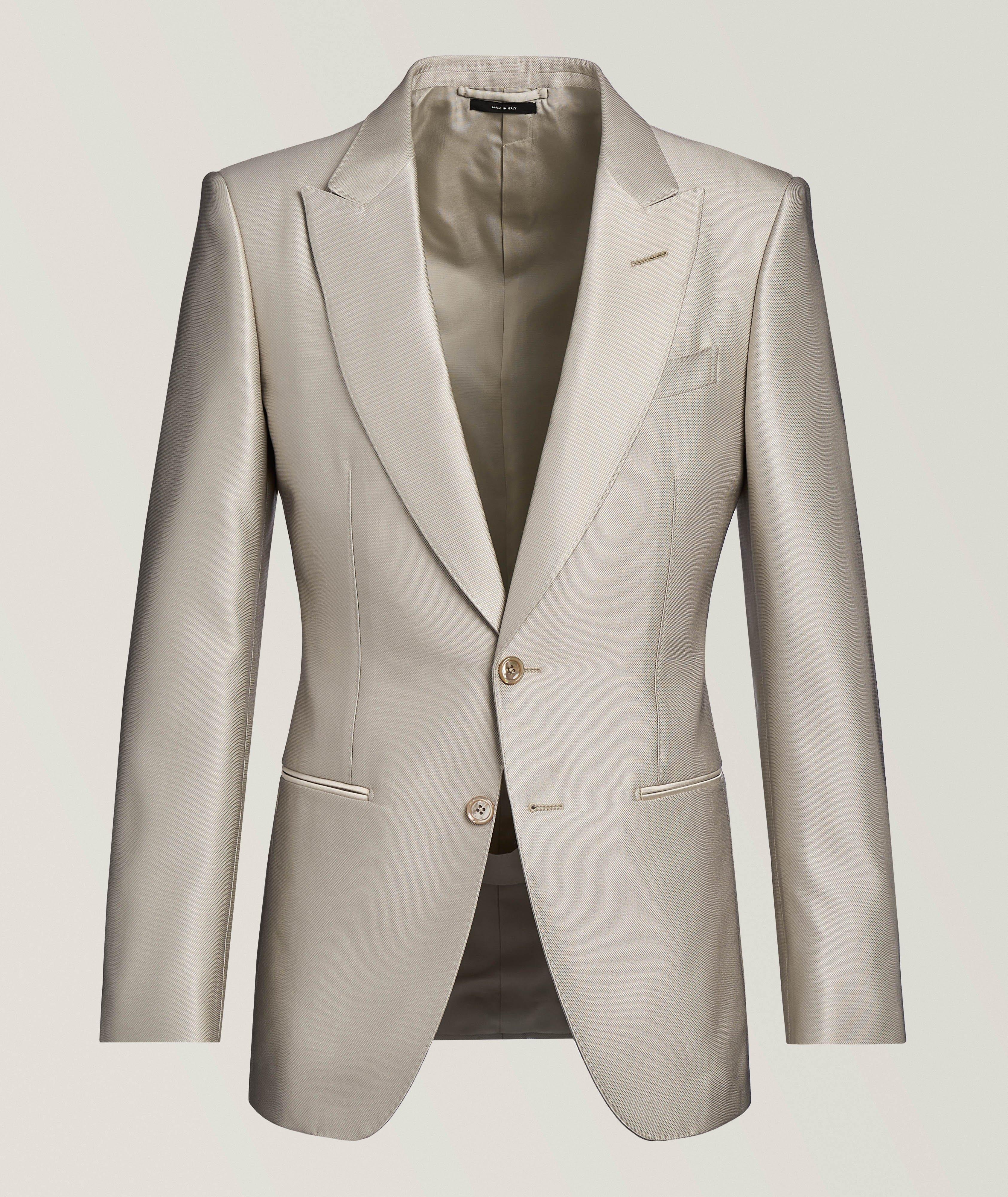 TOM FORD Veston smoking soie-laine Mikado diamant O'Connor