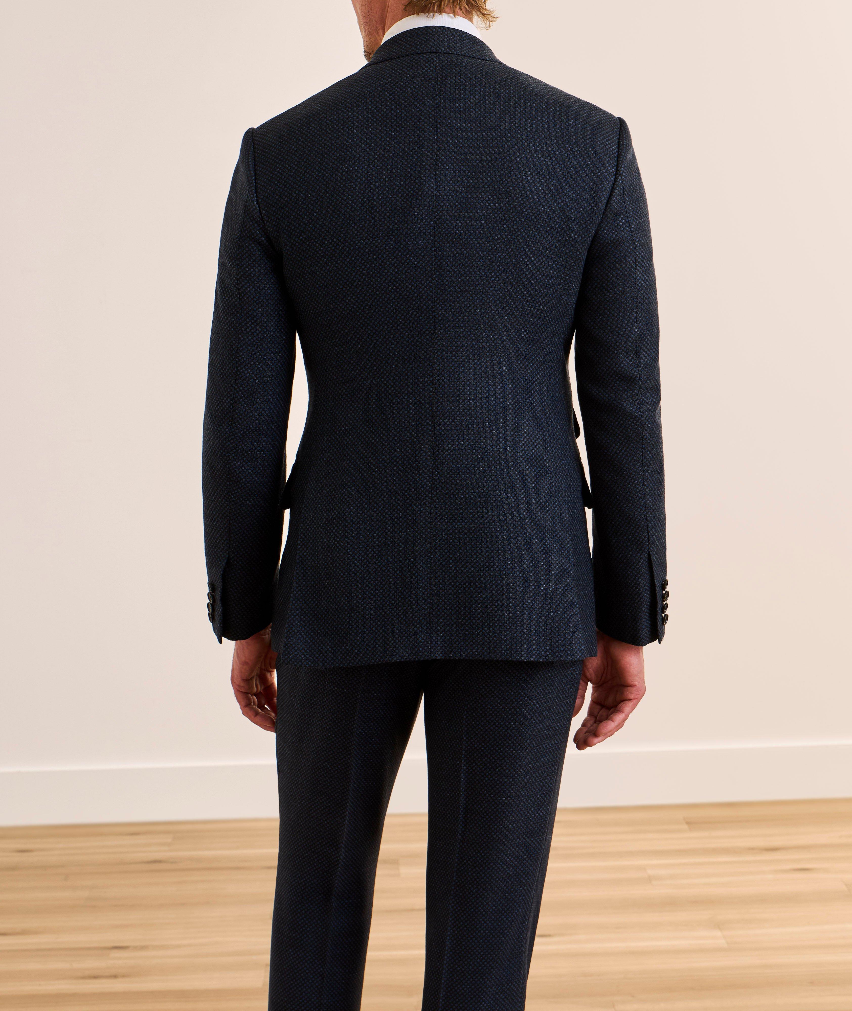 Shelton Grand Birdseye Wool-Blend Suit image 2