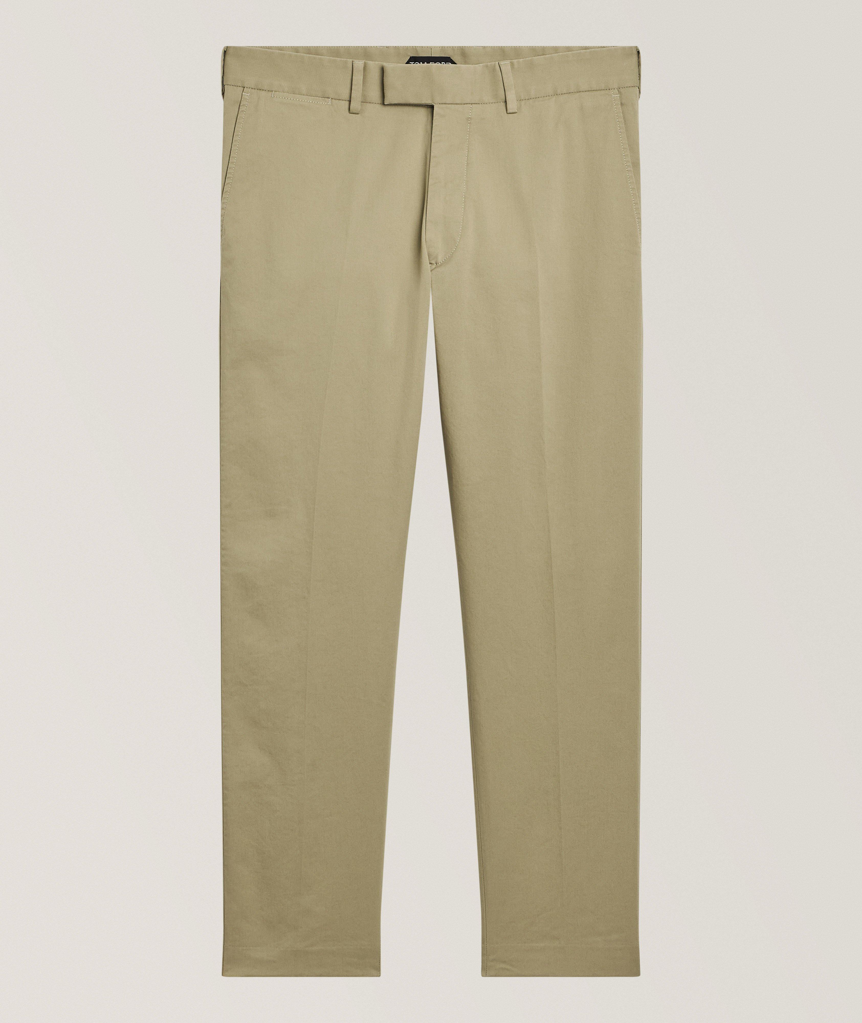 TOM FORD Stretch-Cotton Twill Chino Pants