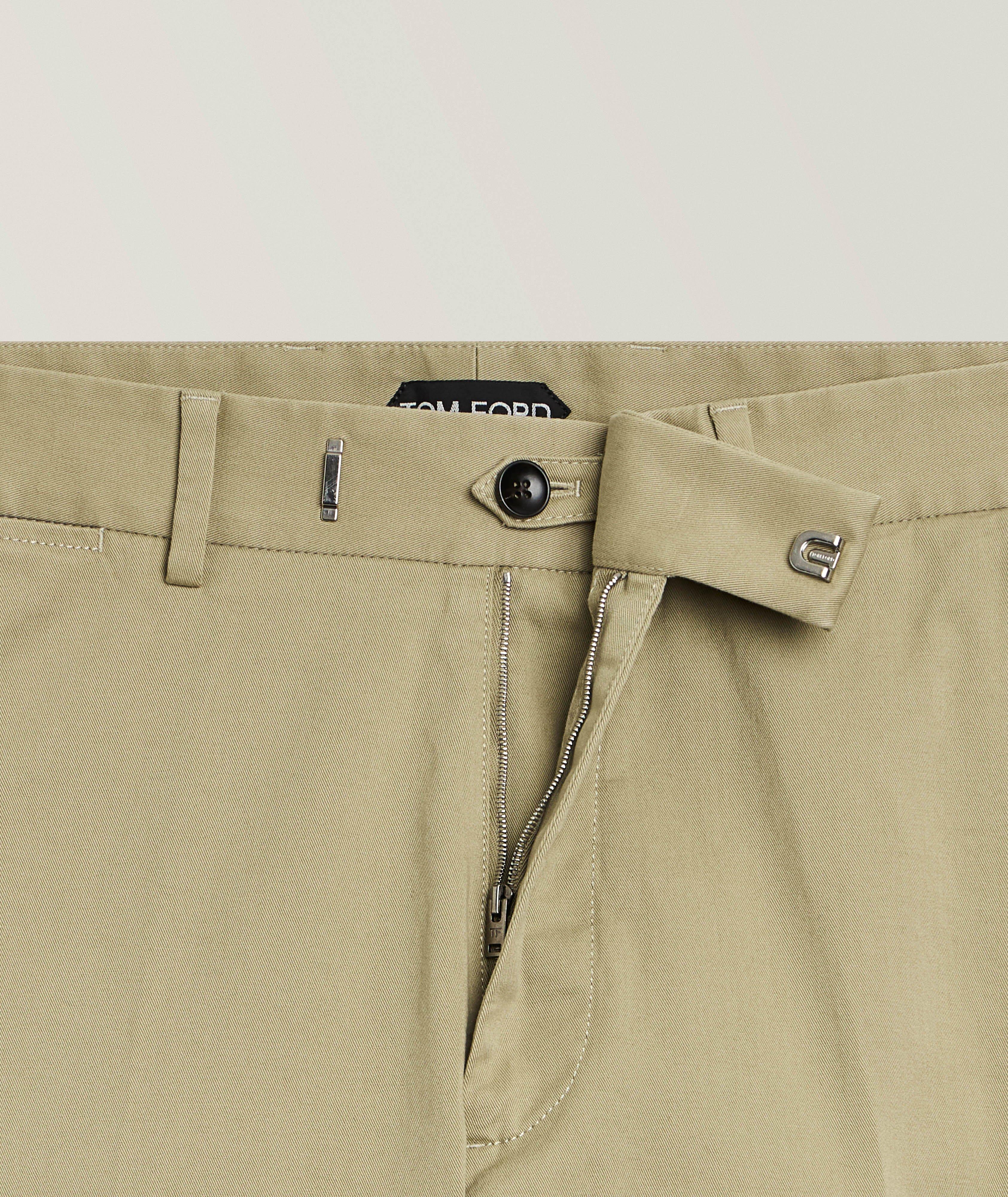 Stretch-Cotton Twill Chino Pants image 1