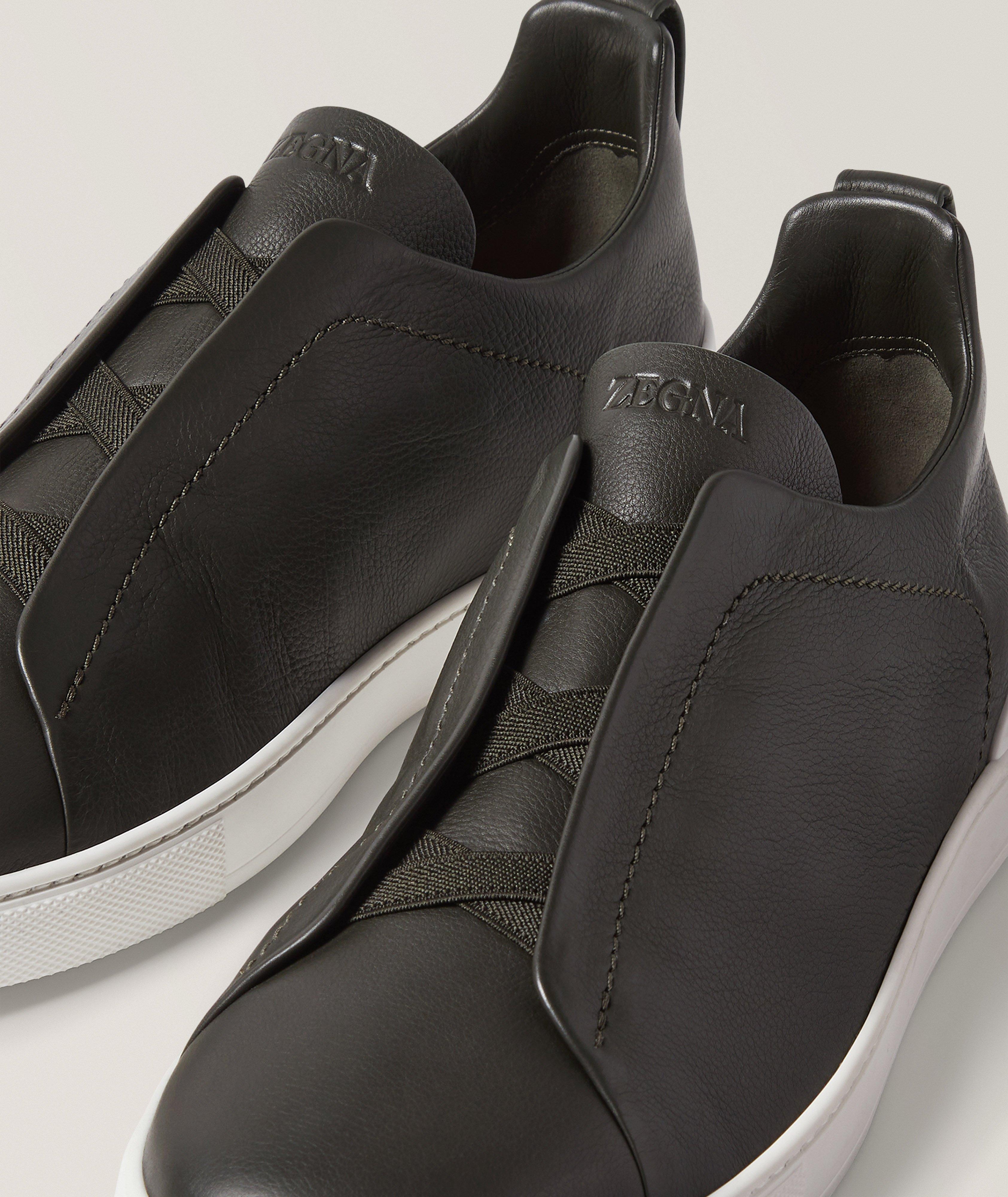 Chaussures sport en cuir SECONDSKIN Triple Stitch image 6