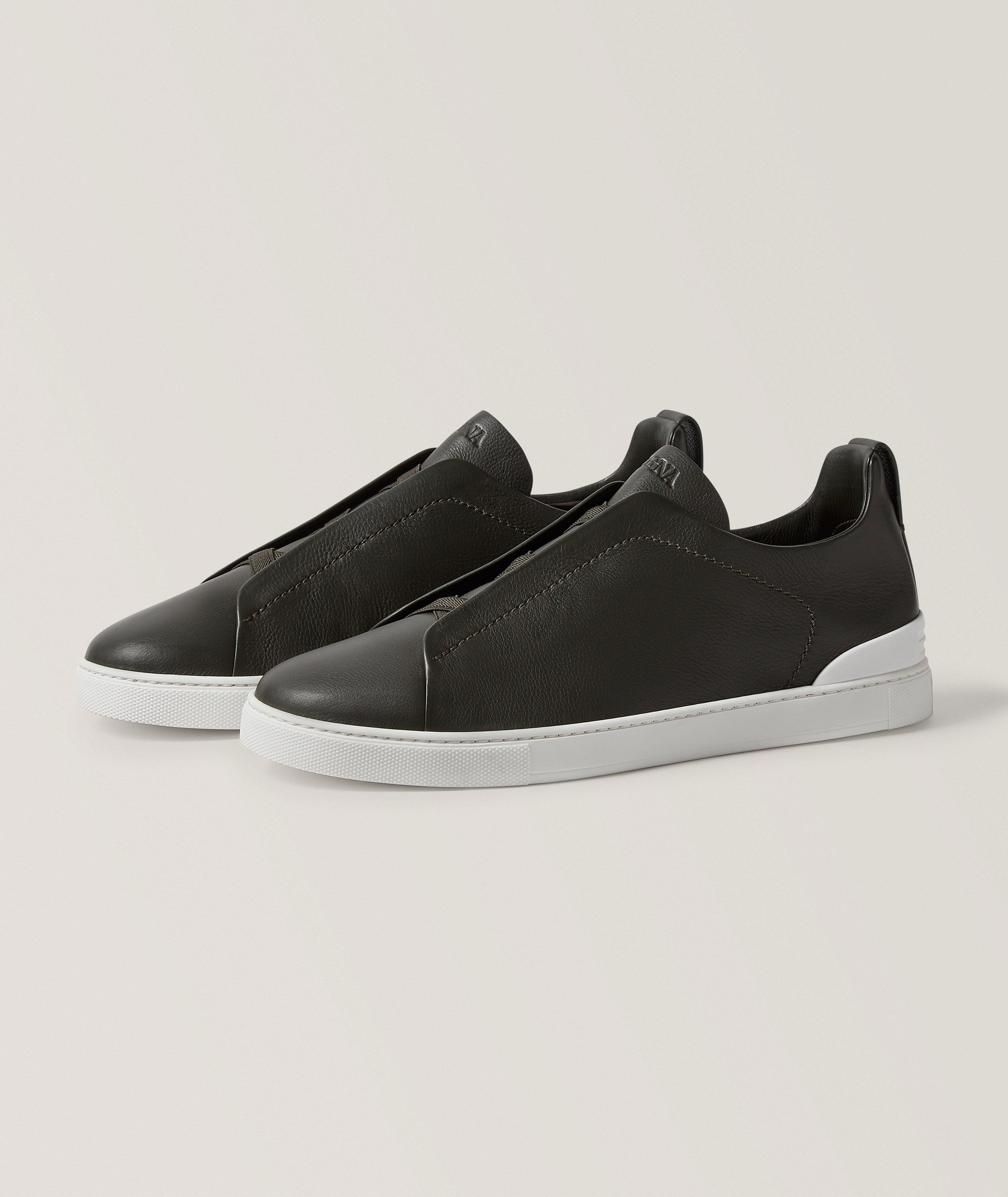 Chaussures sport en cuir SECONDSKIN Triple Stitch image 7