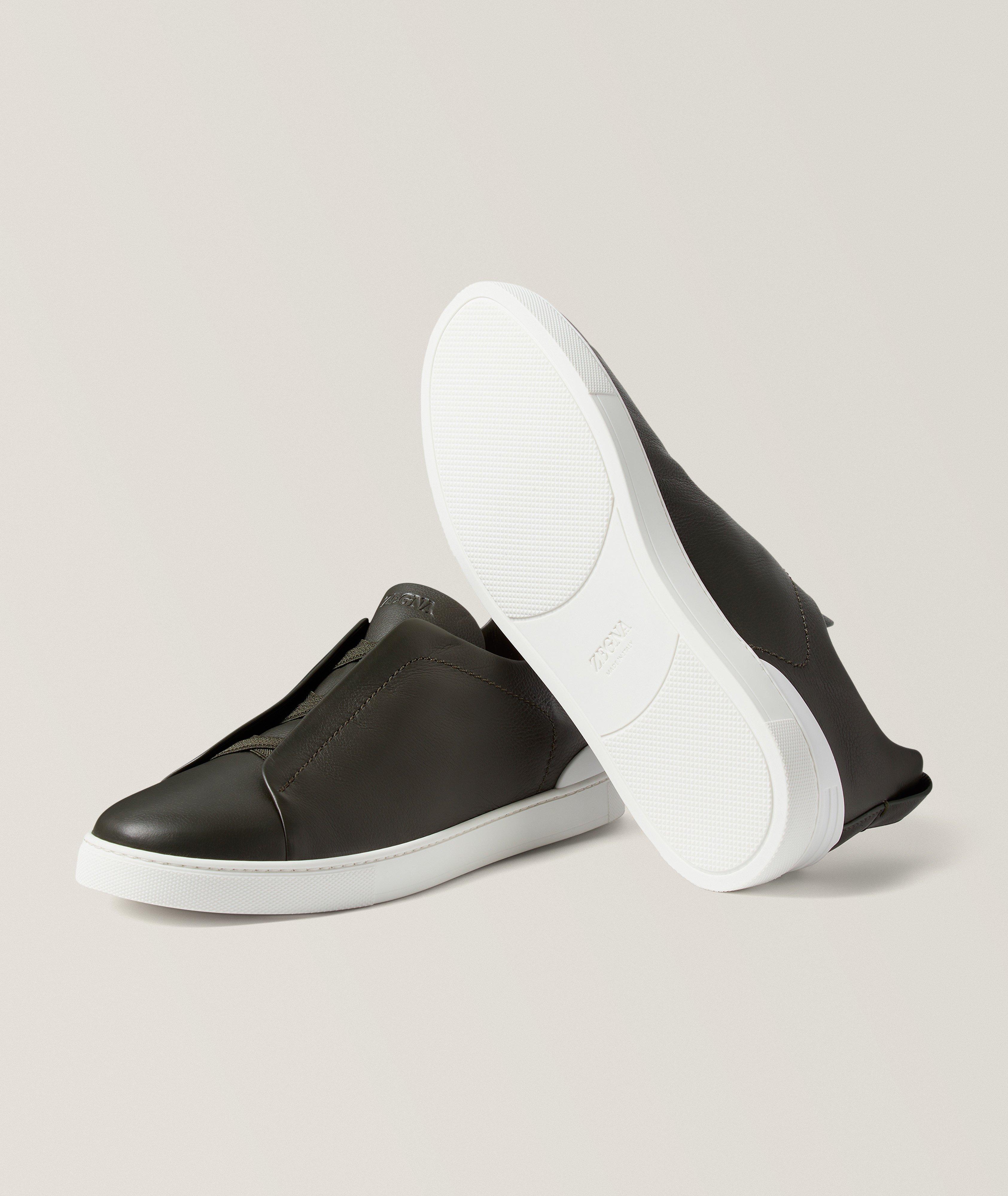 Chaussures sport en cuir SECONDSKIN Triple Stitch image 8