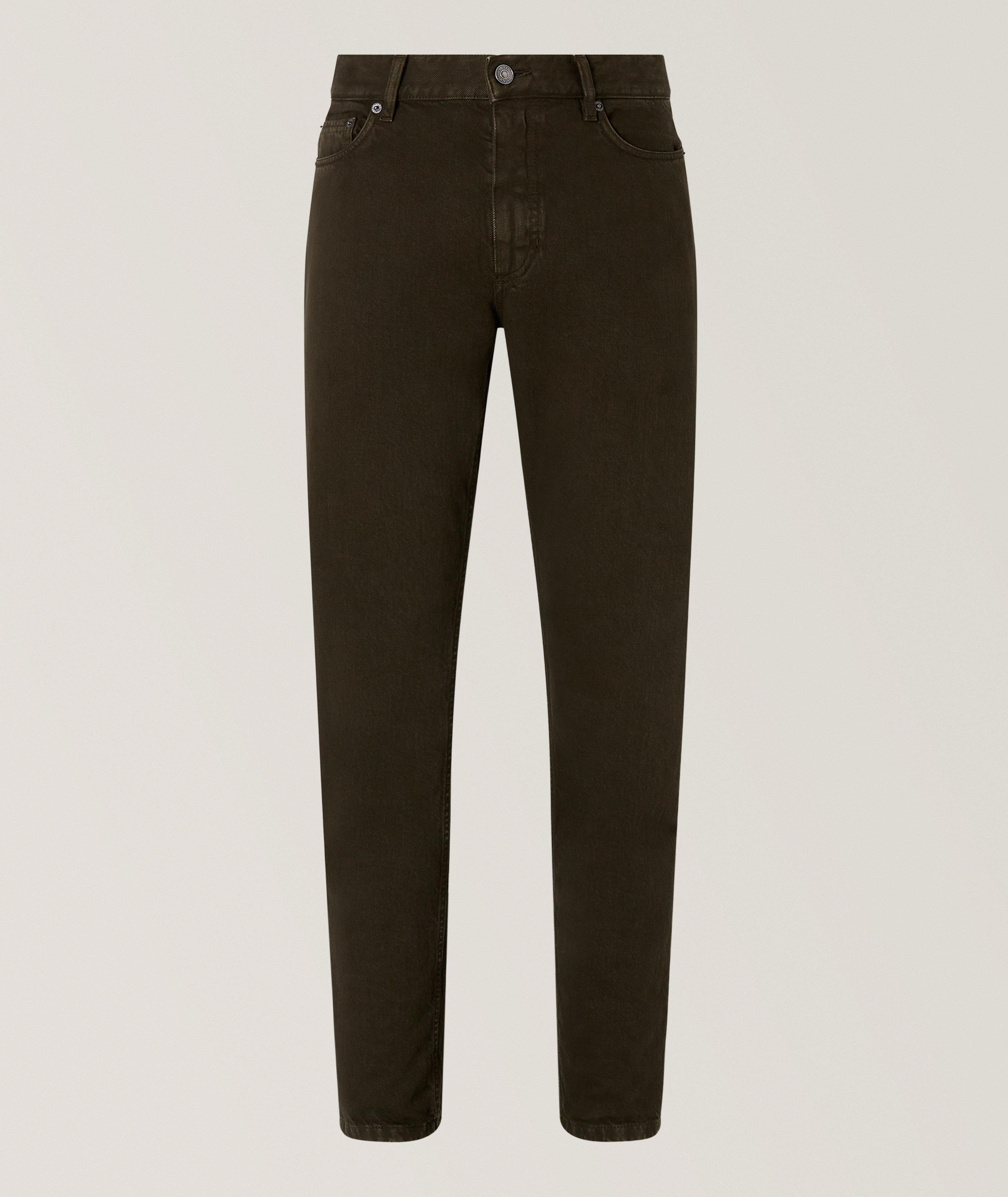 ZEGNA Garment-Dyed Cotton Roccia Pants