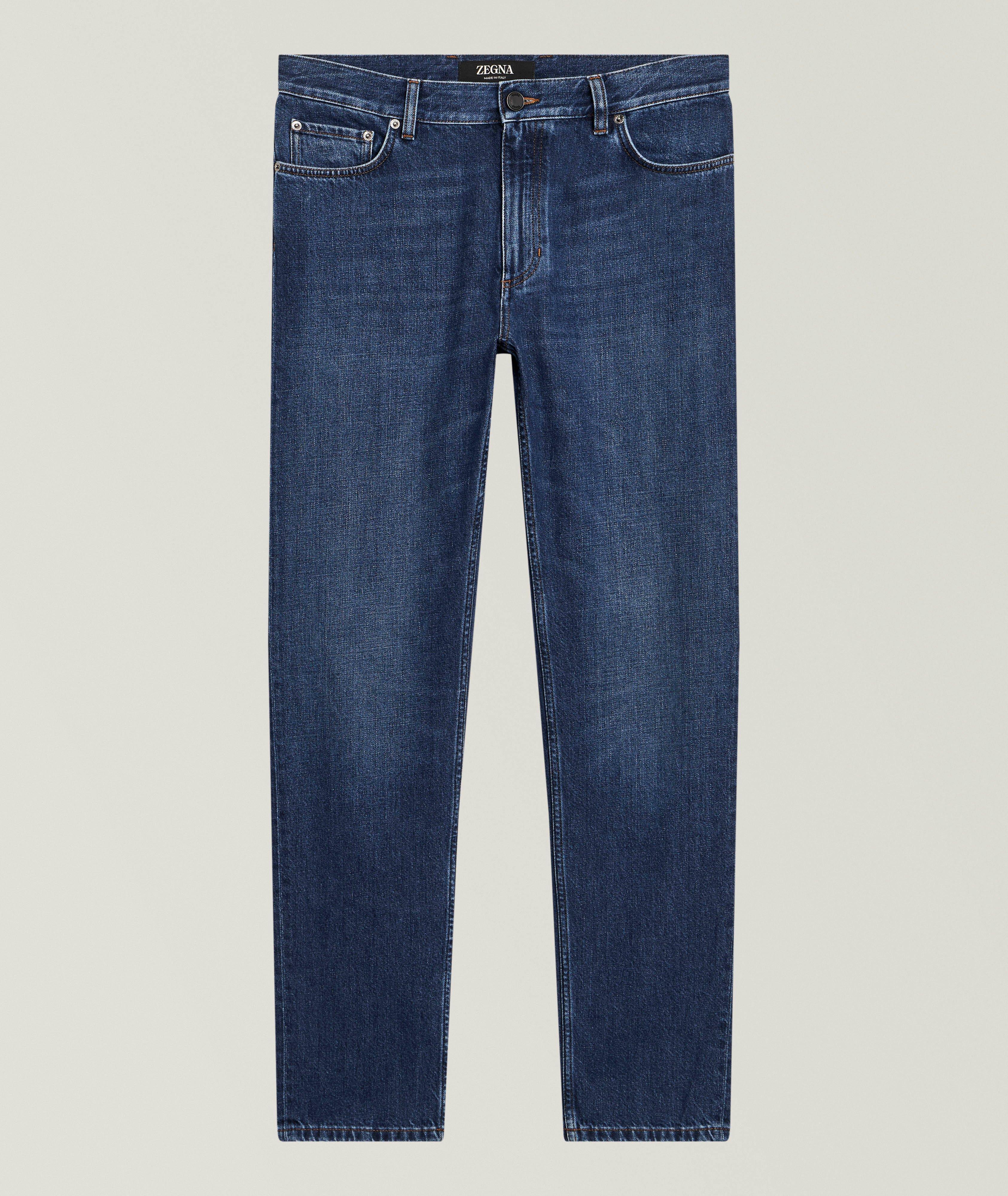 ZEGNA Slim-Fit Cotton Roccia Jeans