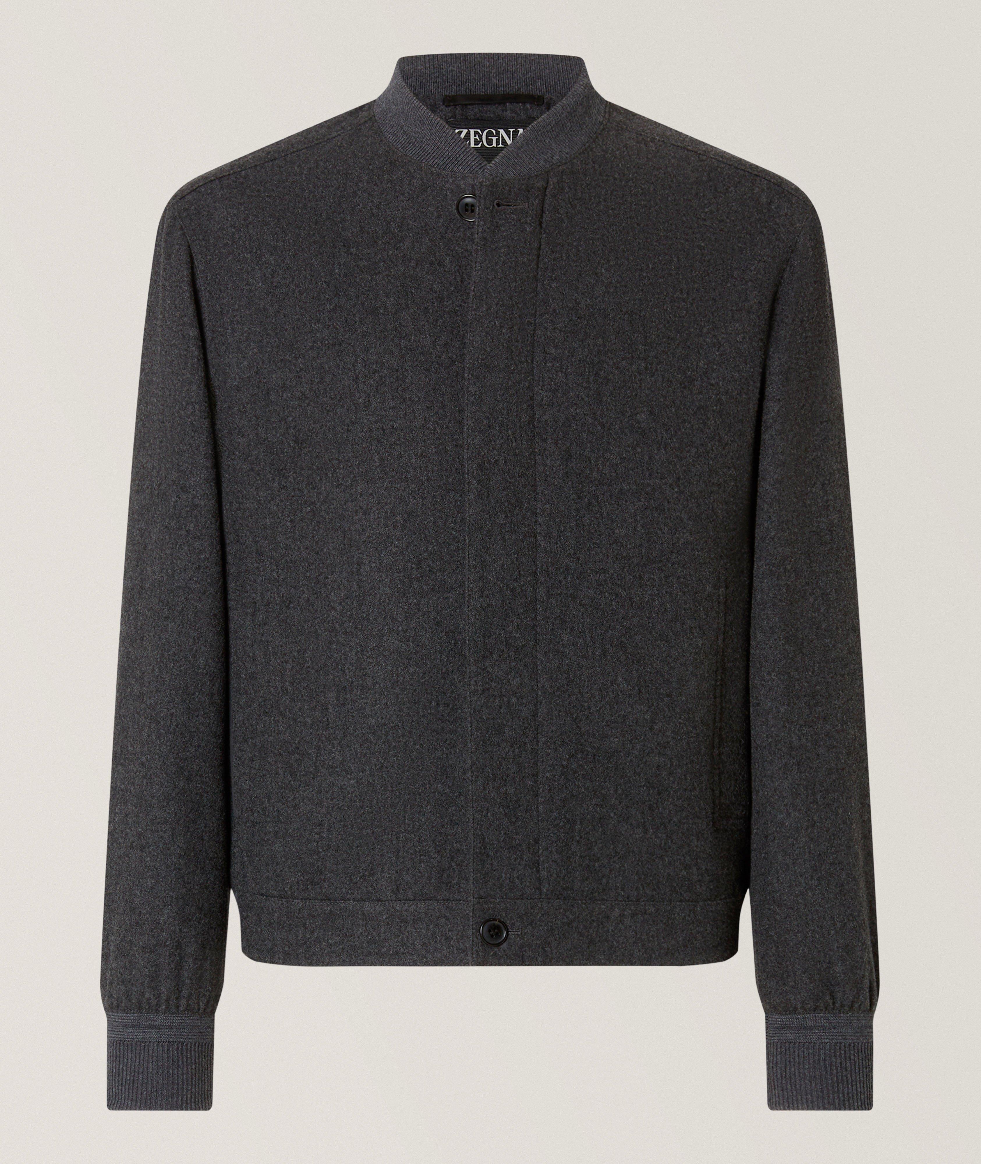 ZEGNA Mélange Oasi Cashmere Elements Bomber