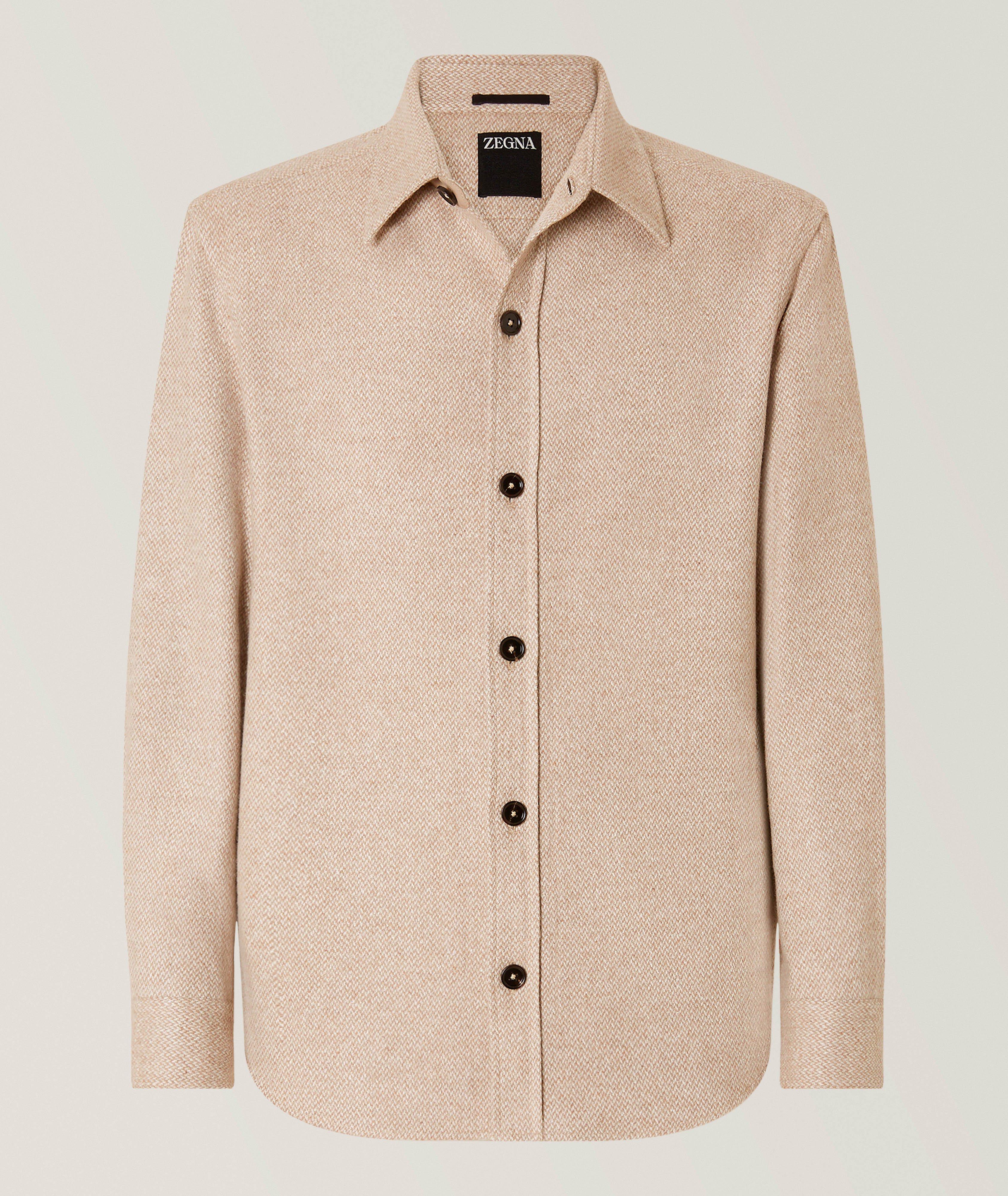 ZEGNA Cashmere-Silk Overshirt