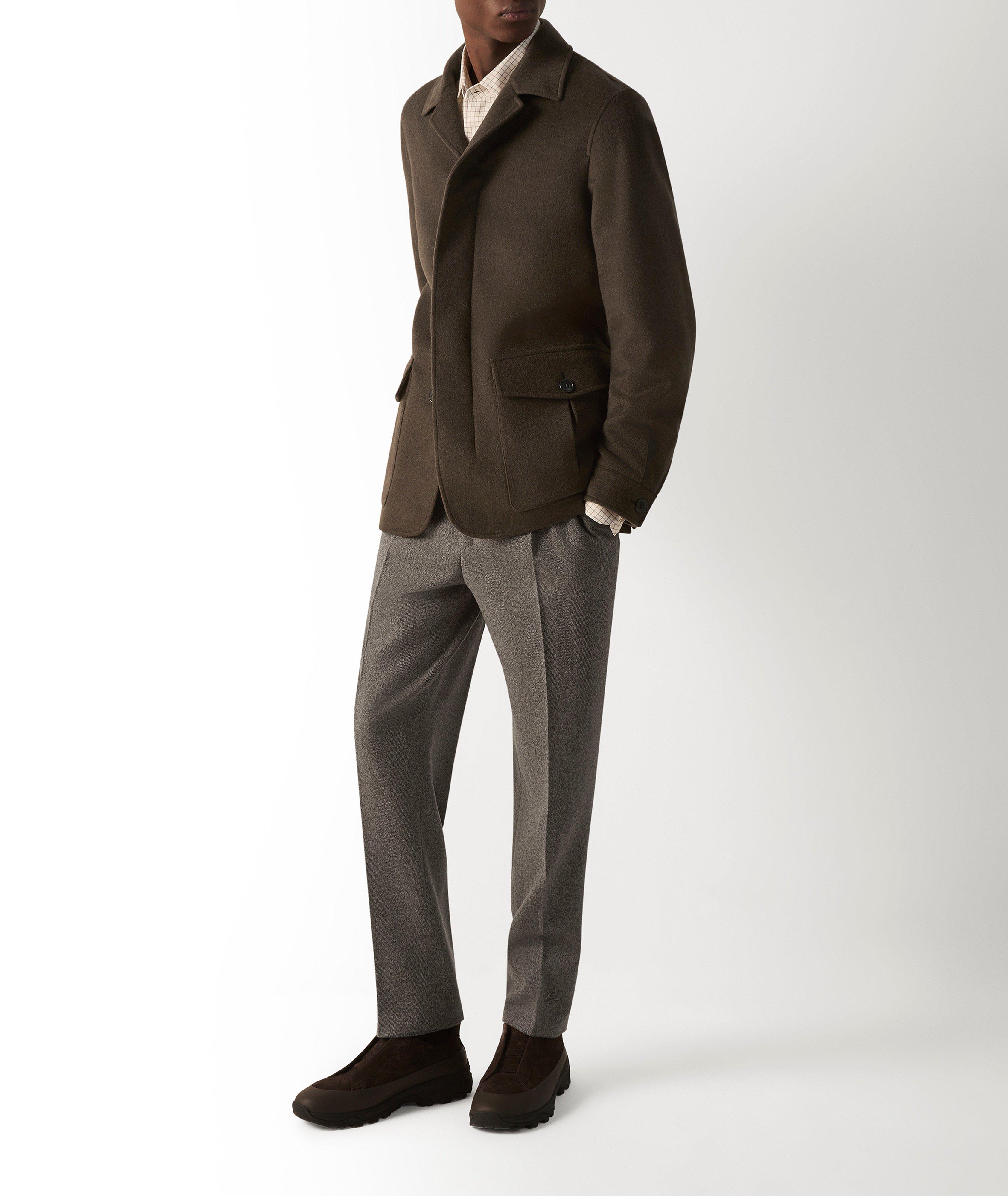 Check Silk Shirt image 4