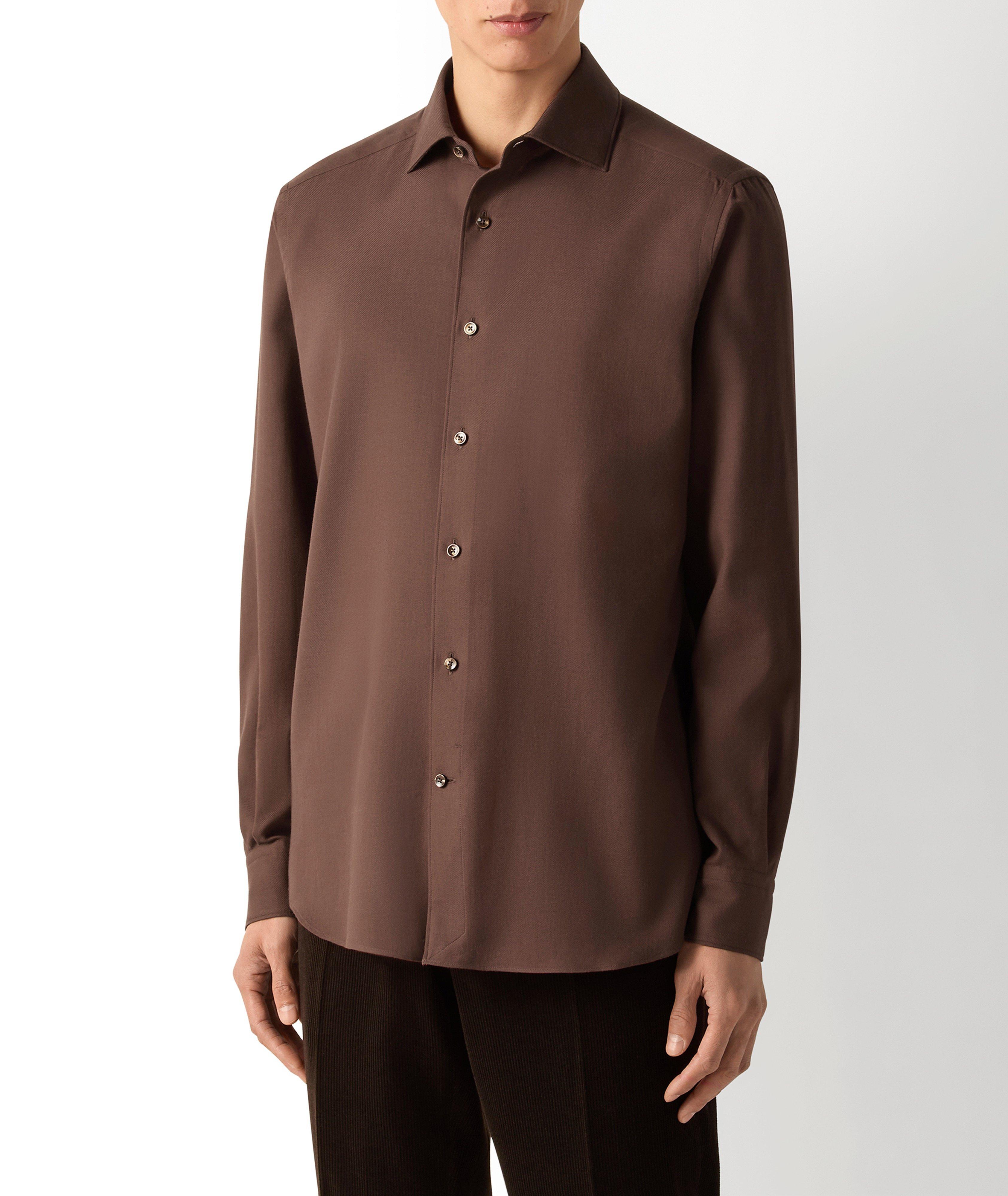 Chemise coton-cachemire Cashco image 1
