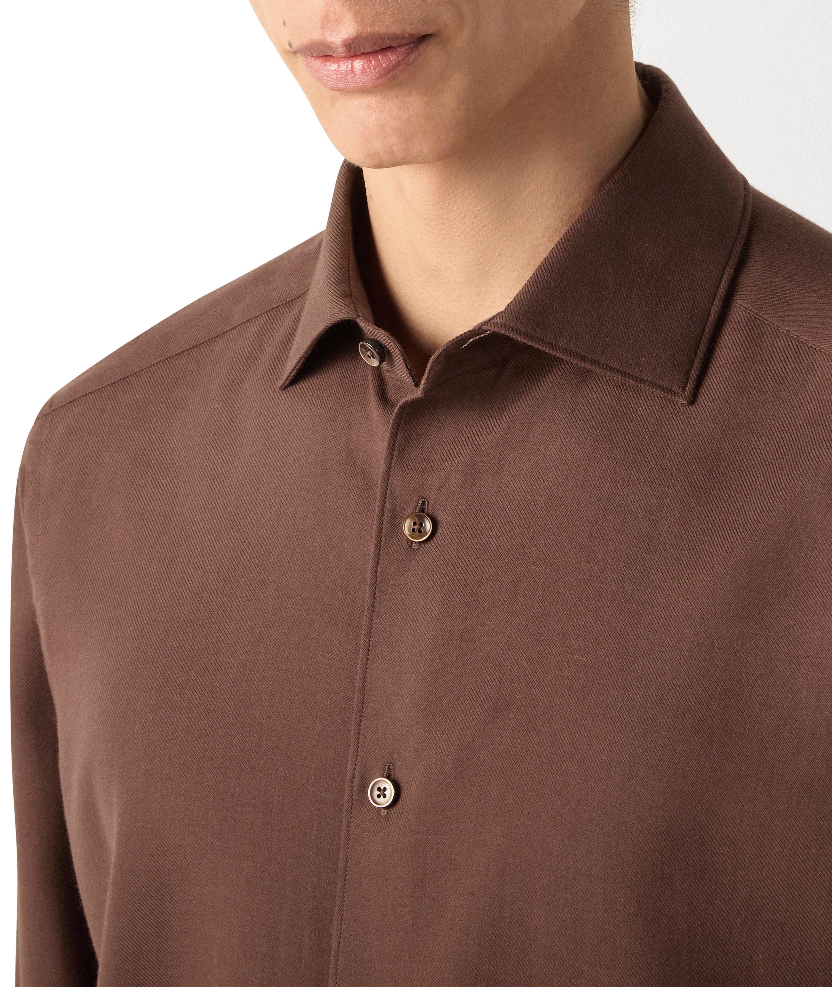 Chemise coton-cachemire Cashco image 3