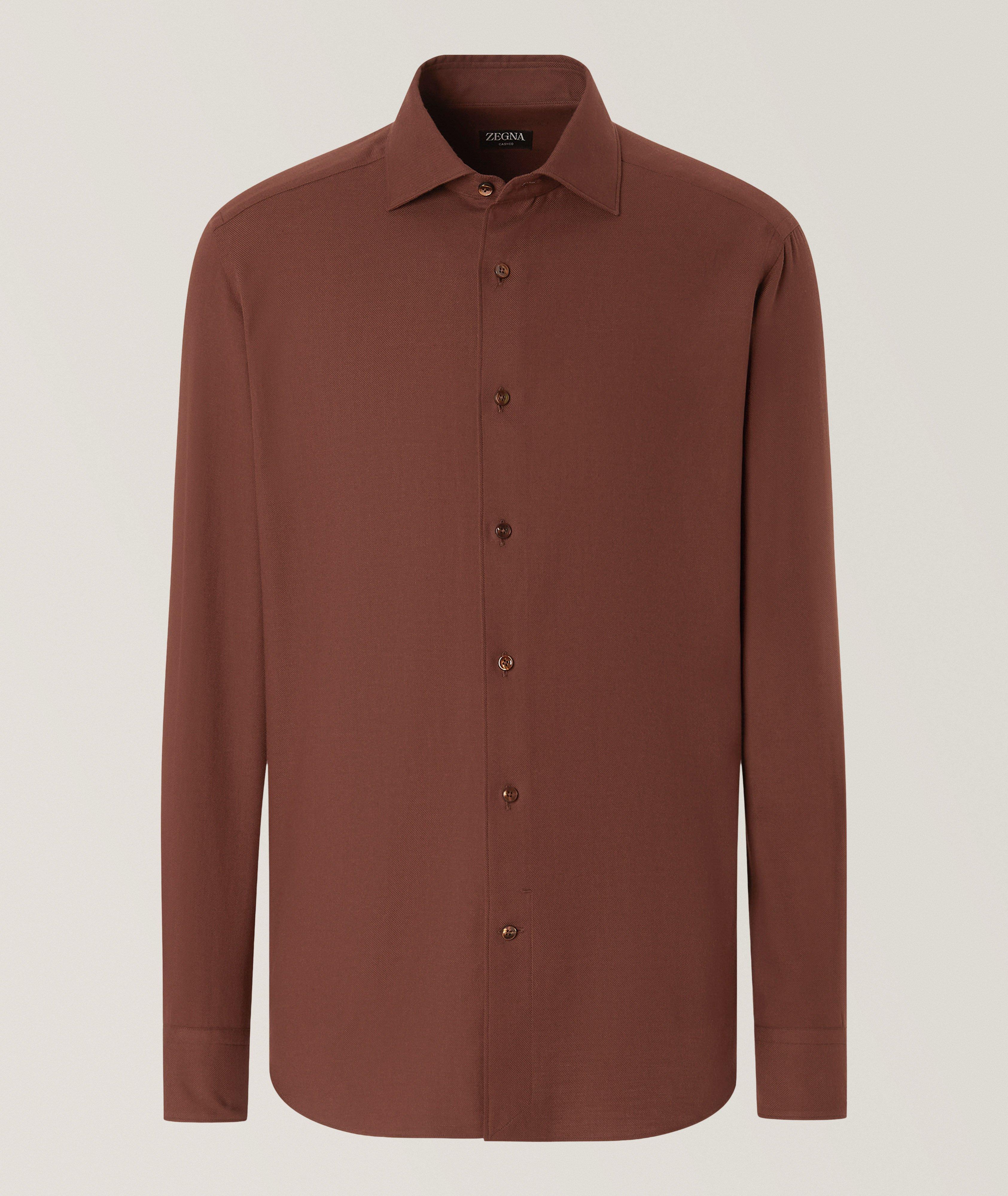 Chemise coton-cachemire Cashco image 0