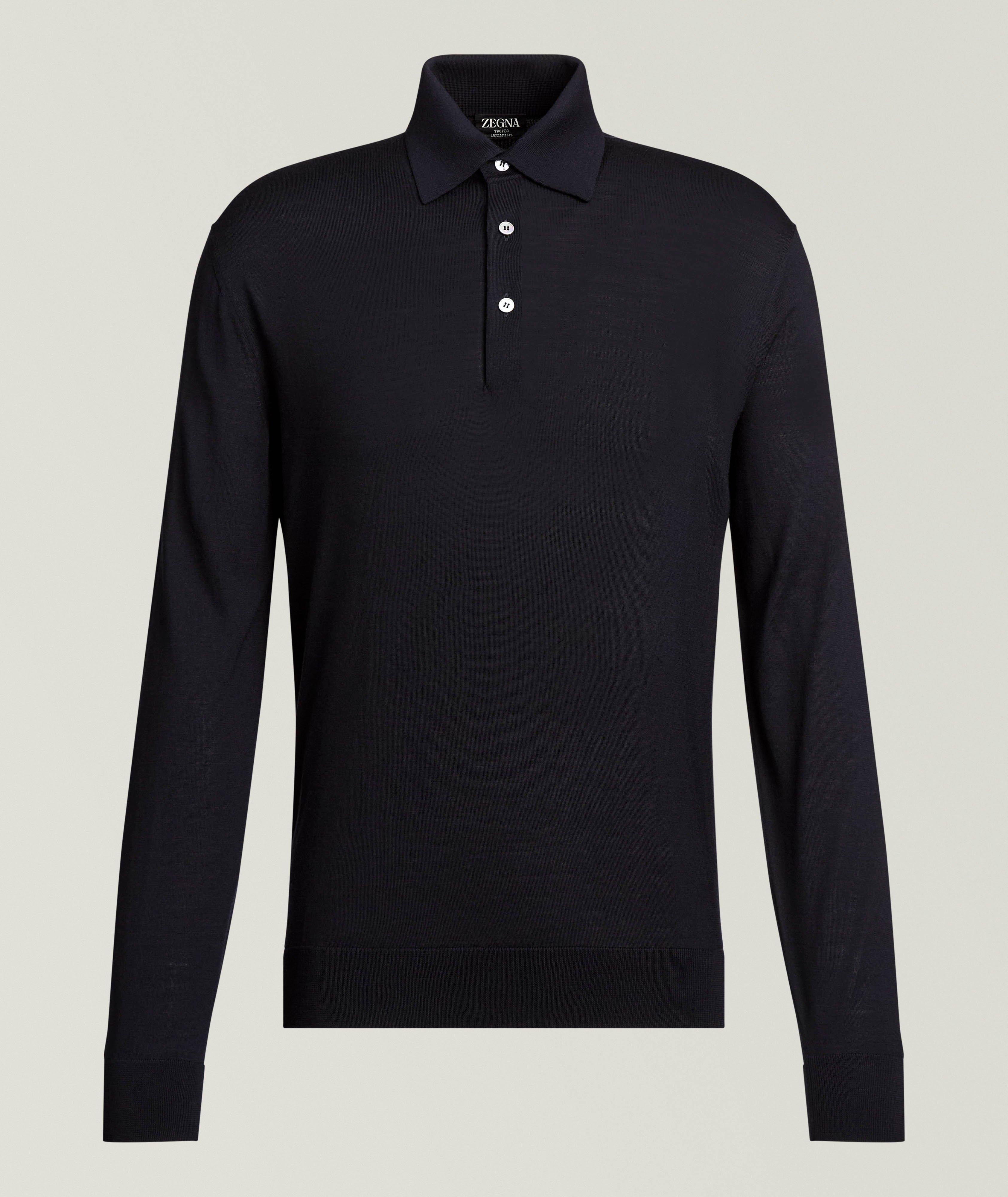 ZEGNA Trofeo 15milmil15 Wool Polo Shirt