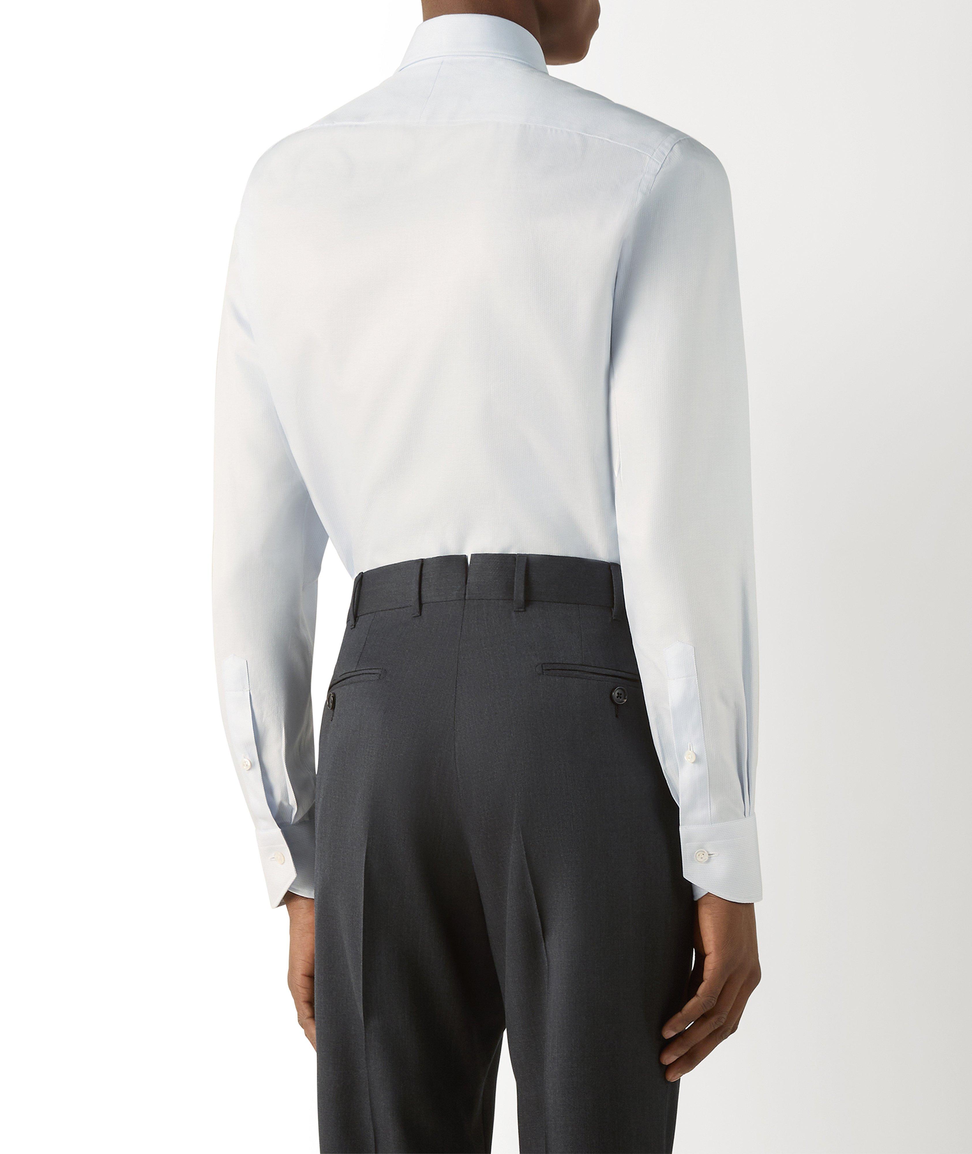 Striped Centoventimila Cotton Dress Shirt image 6