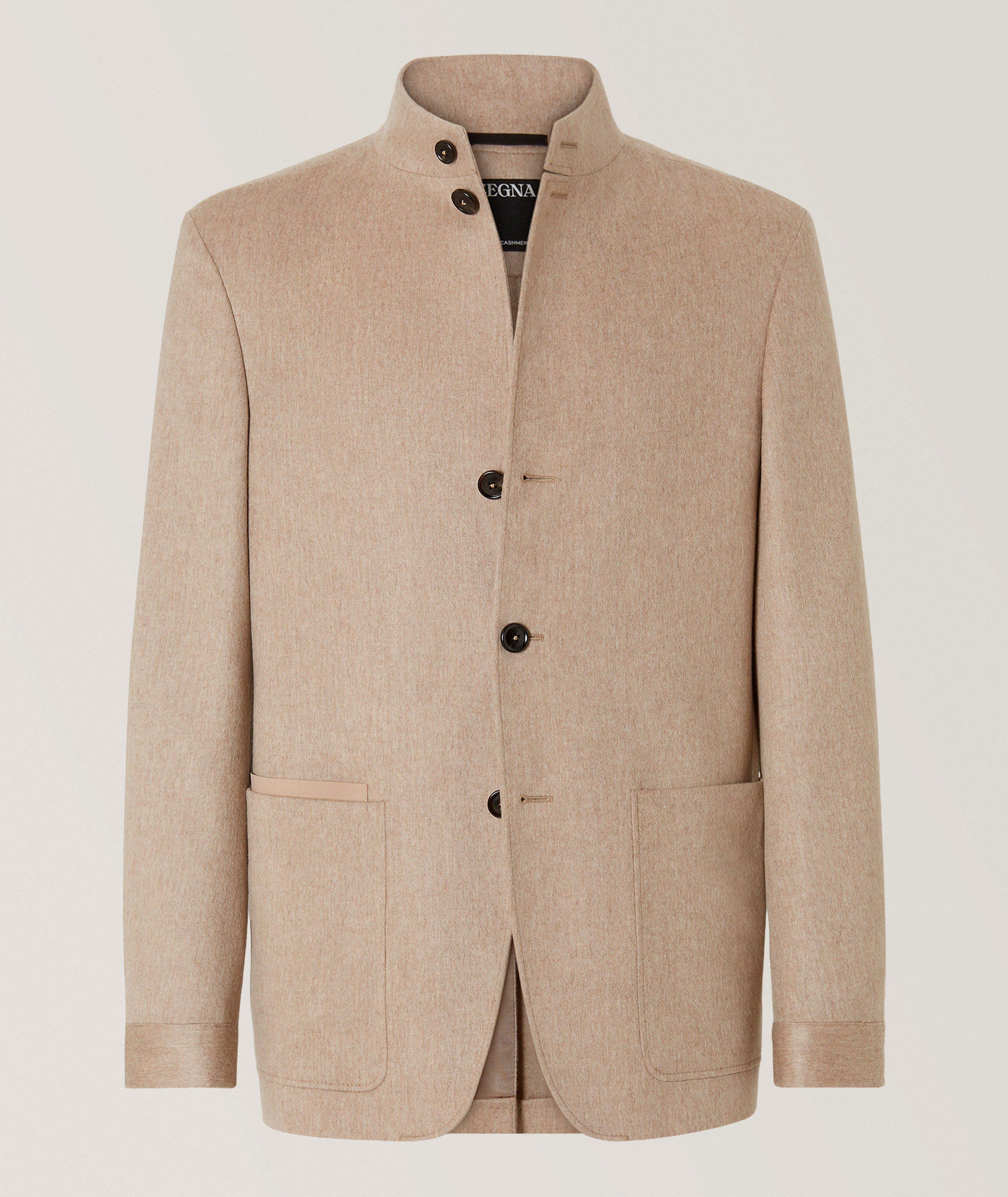 ZEGNA Blouson ouvrier Il Conte cachemire Oasi