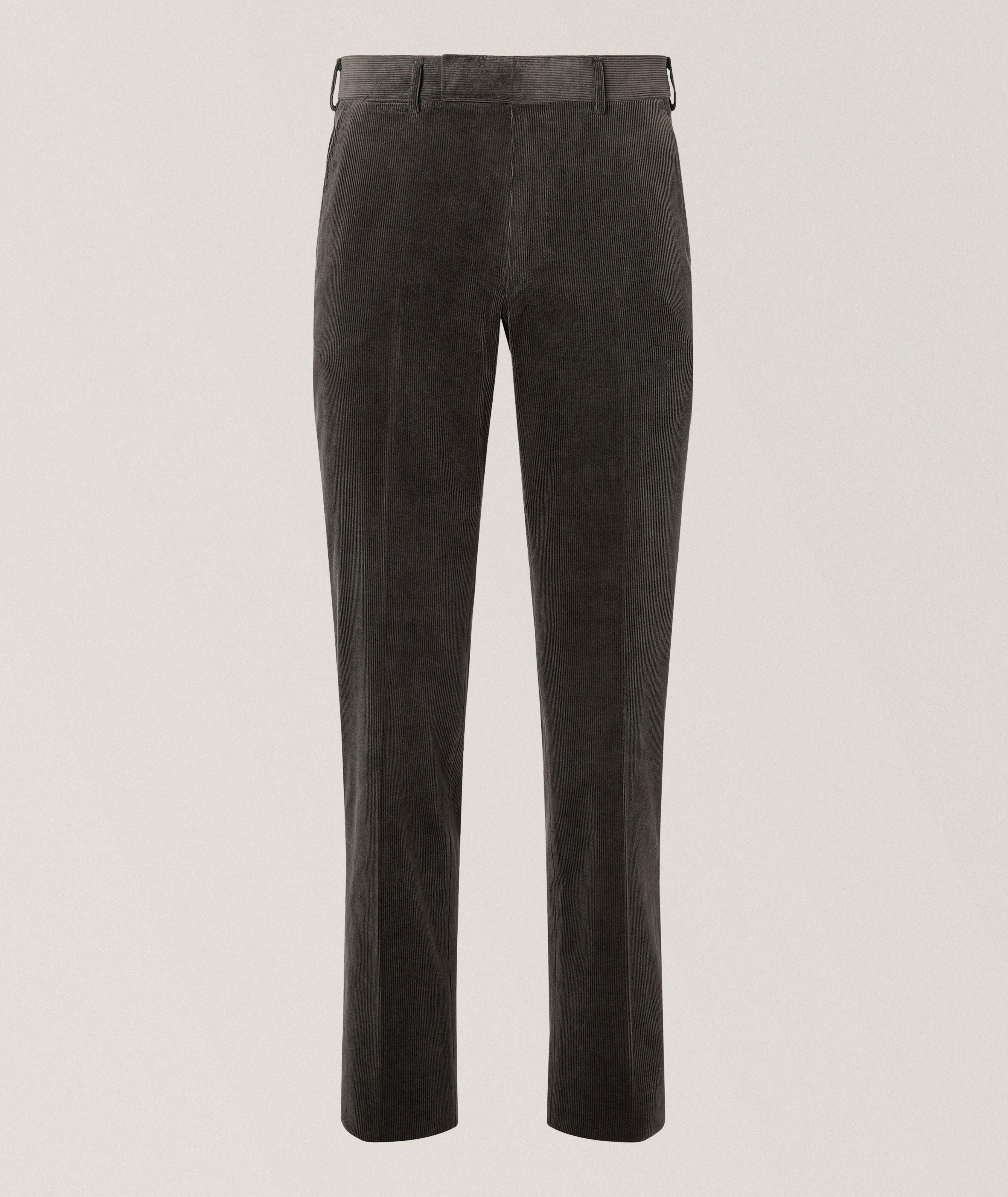 ZEGNA Slim-Fit Corduroy Cashco Pants