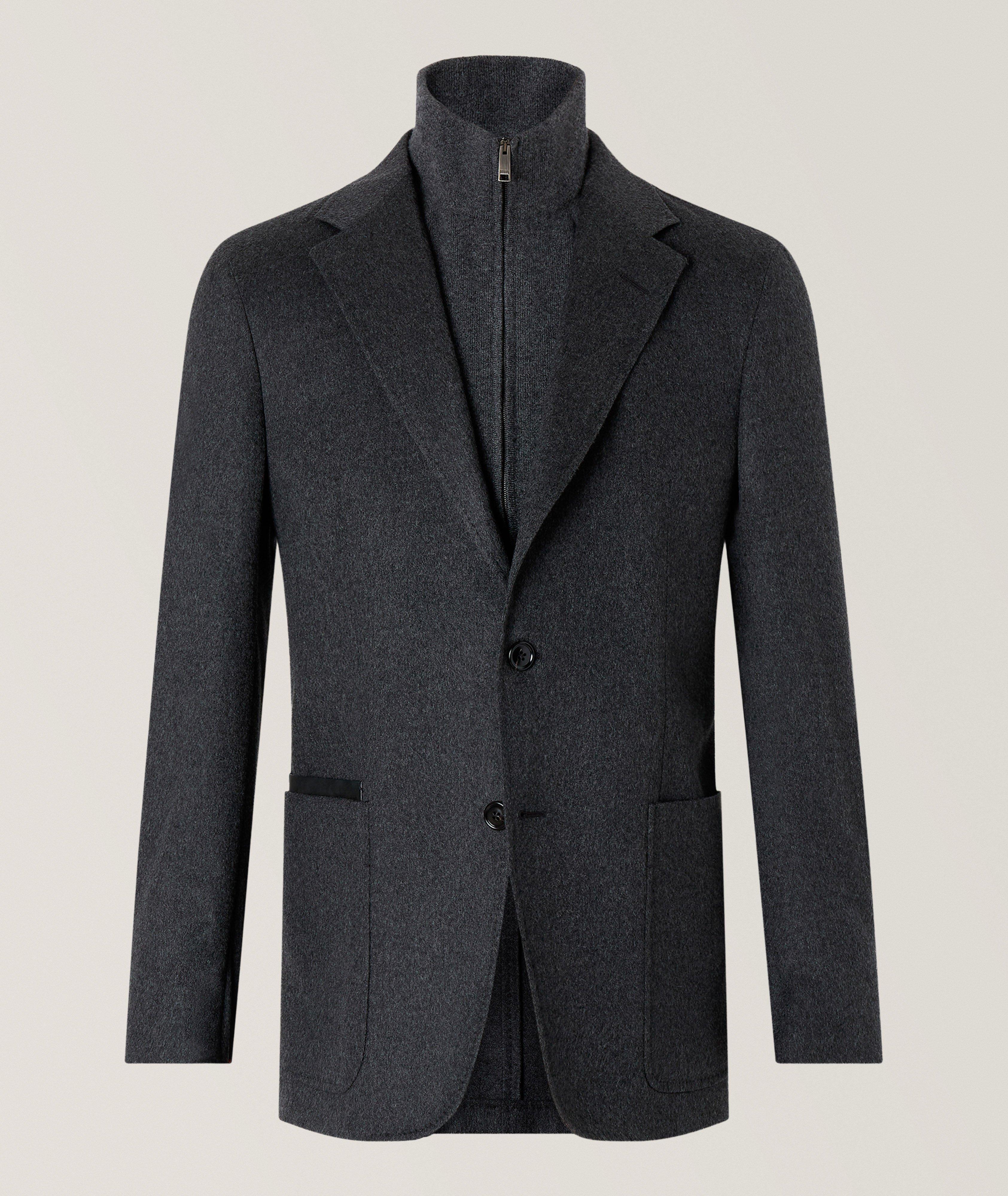 ZEGNA Veston sport bavette cachemire Oasi