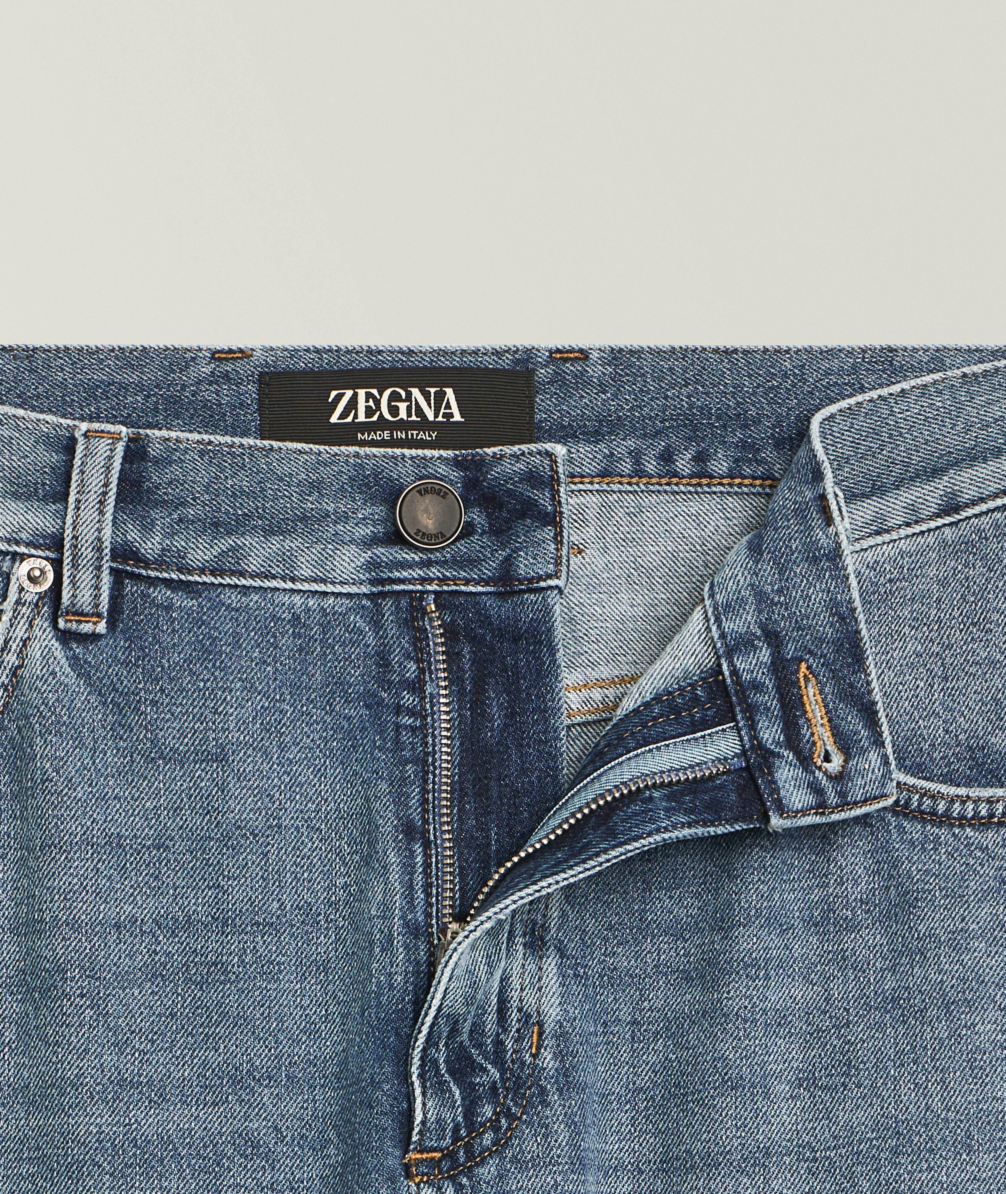 Slim-Fit Cotton Roccia Jeans image 1