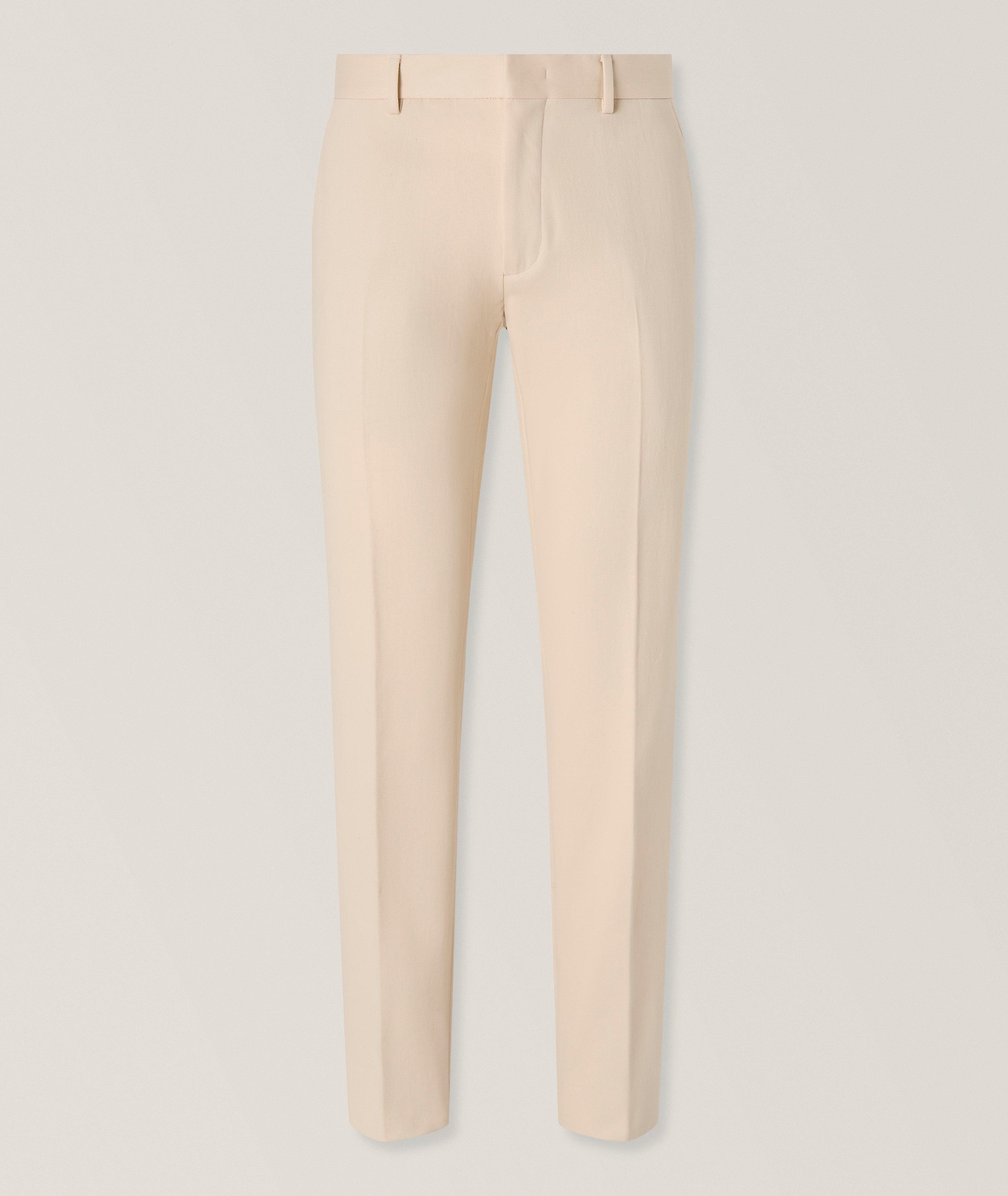 ZEGNA Pantalon habillé cachemire-coton