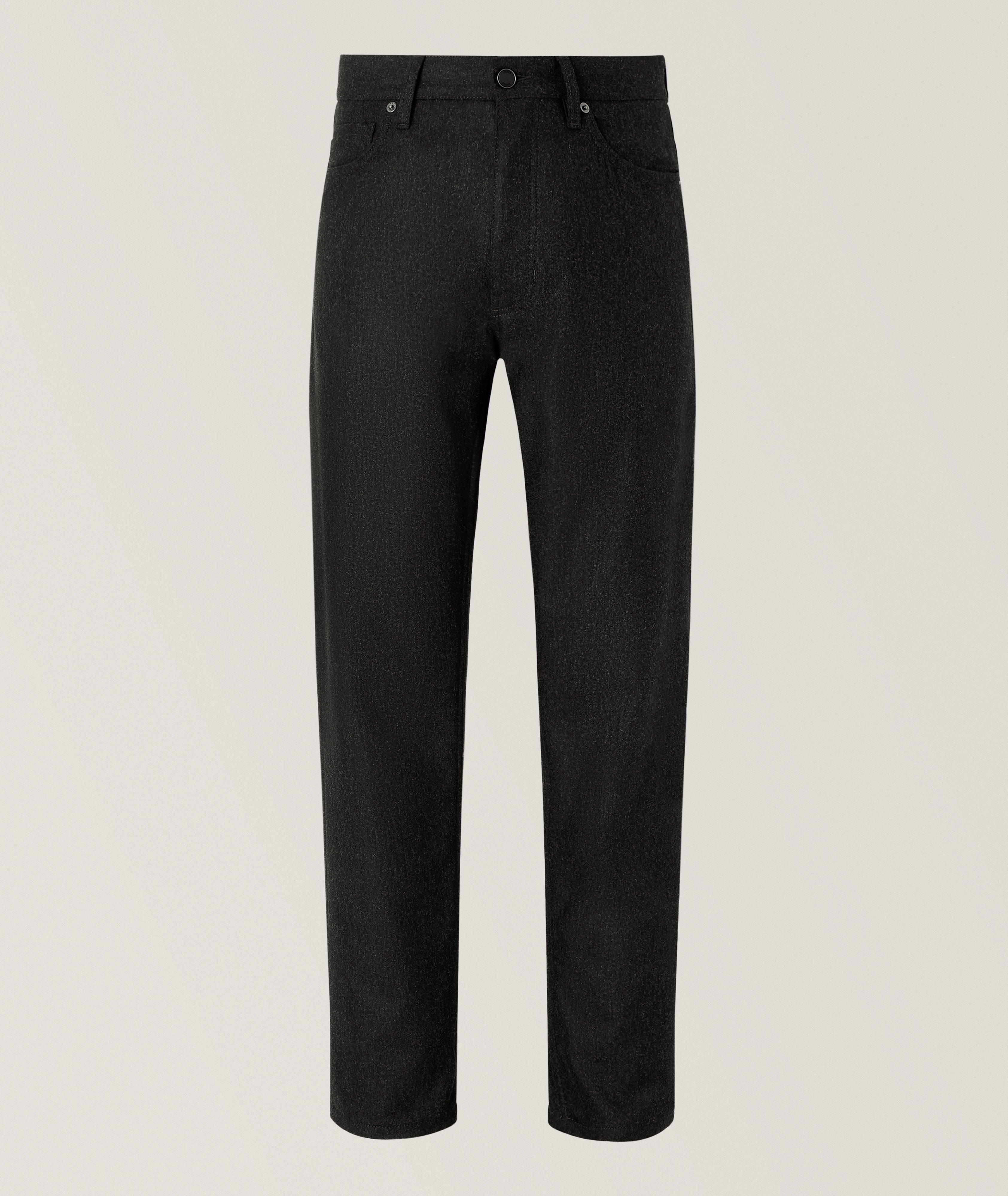 ZEGNA Wool-Cashmere Roccia Pants