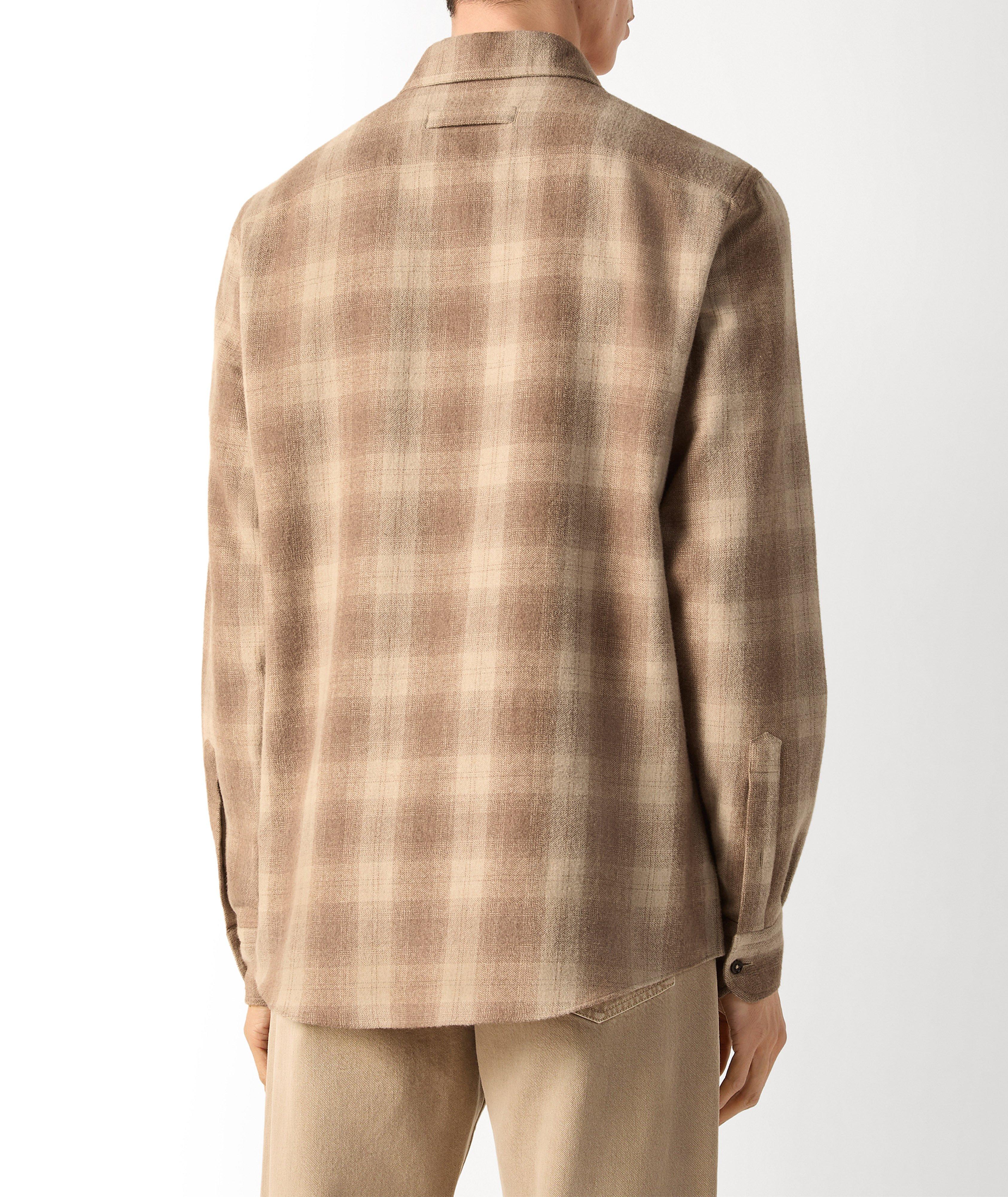 Polo manches-longues Cashco madras image 6