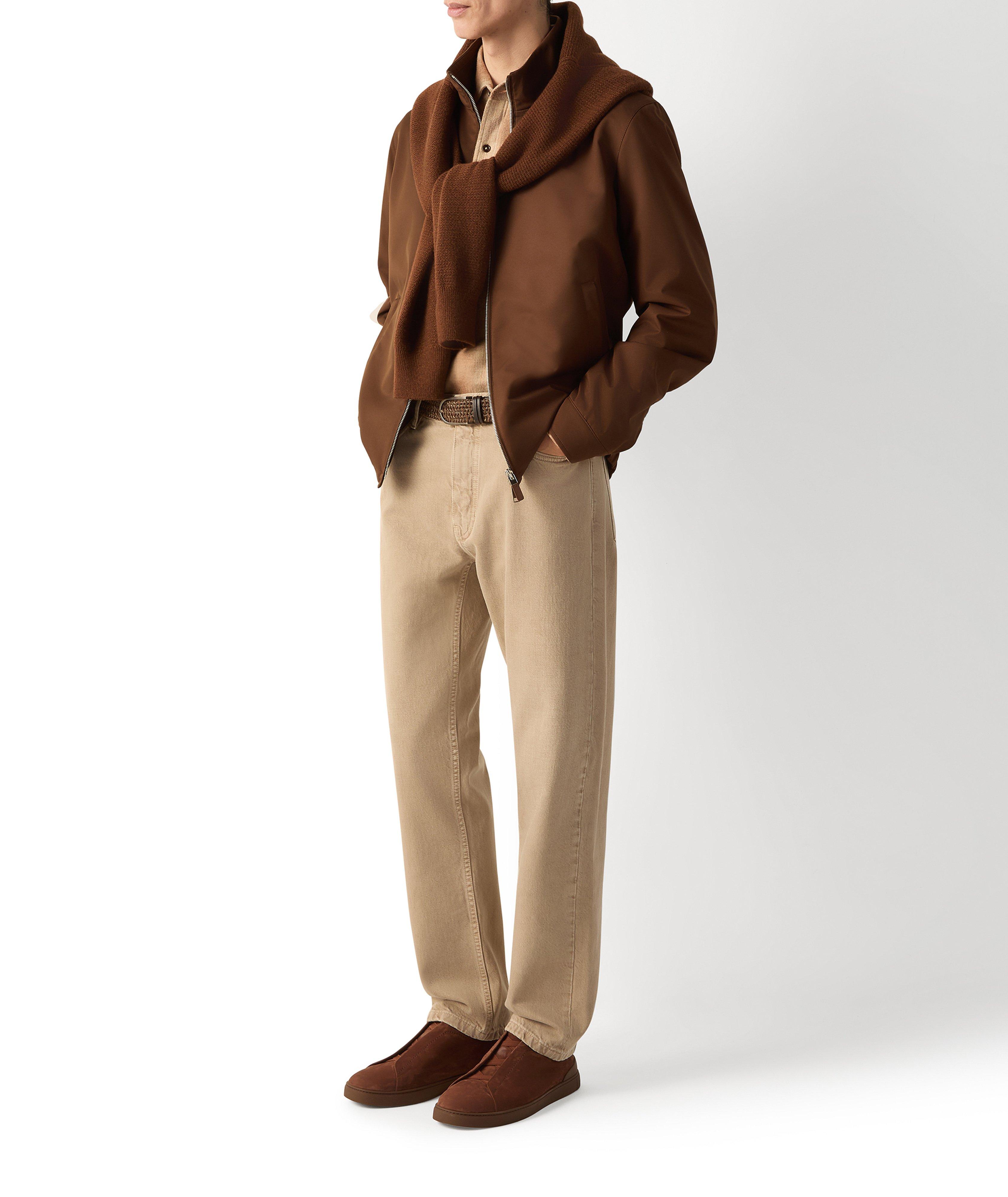 Polo manches-longues Cashco madras image 8