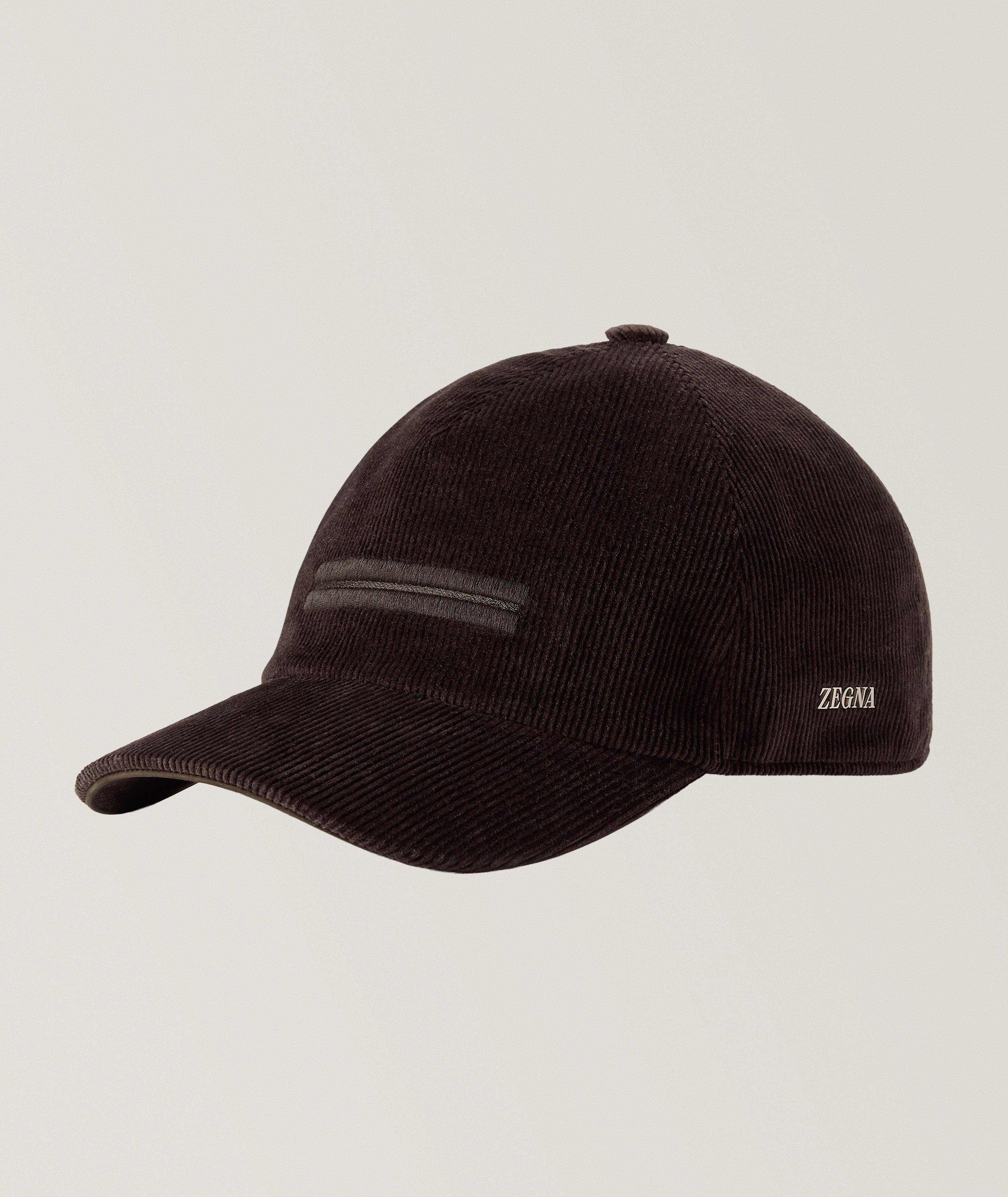 ZEGNA Casquette baseball coton-cachemire Cashco