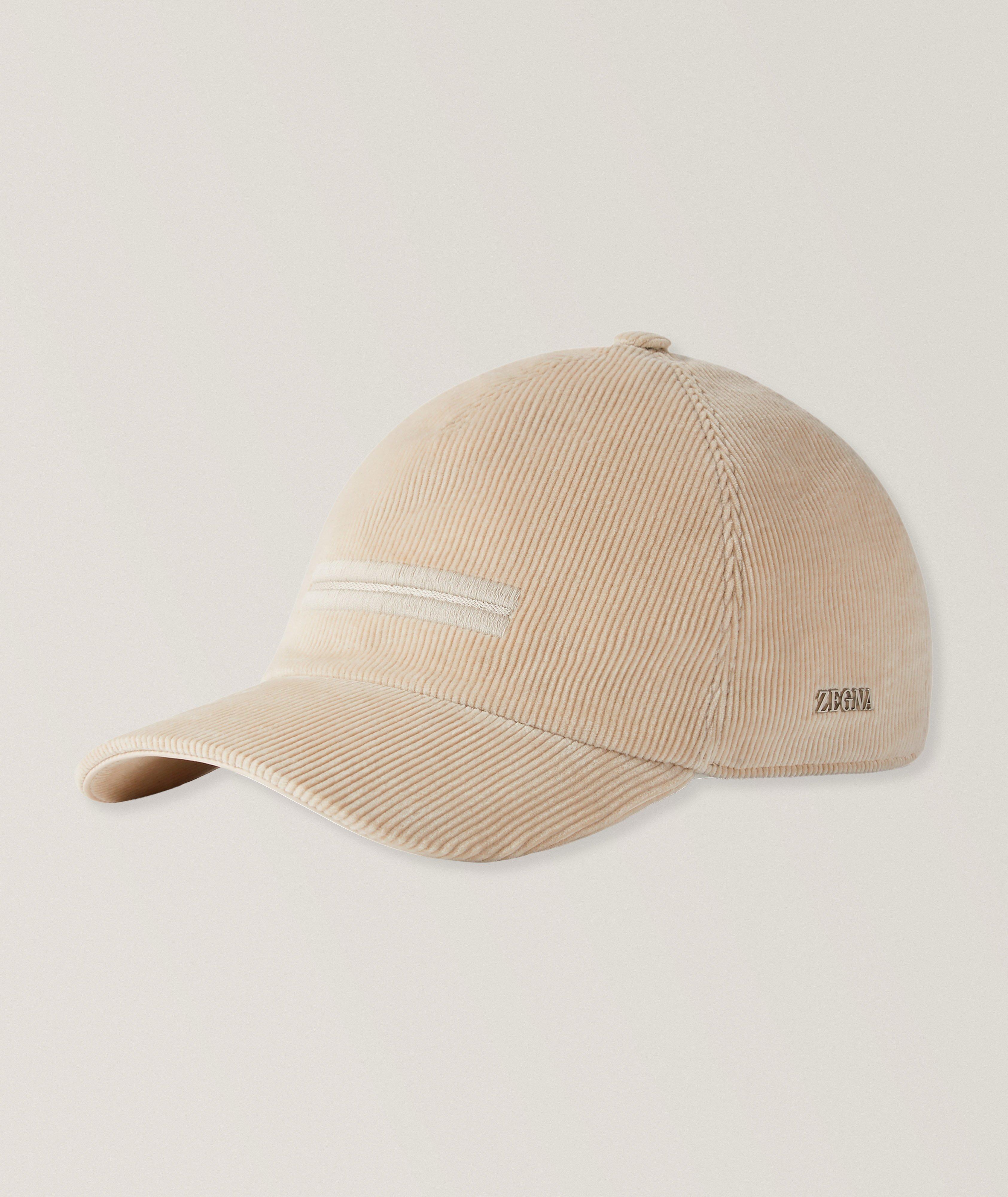 ZEGNA Casquette baseball coton-cachemire Cashco