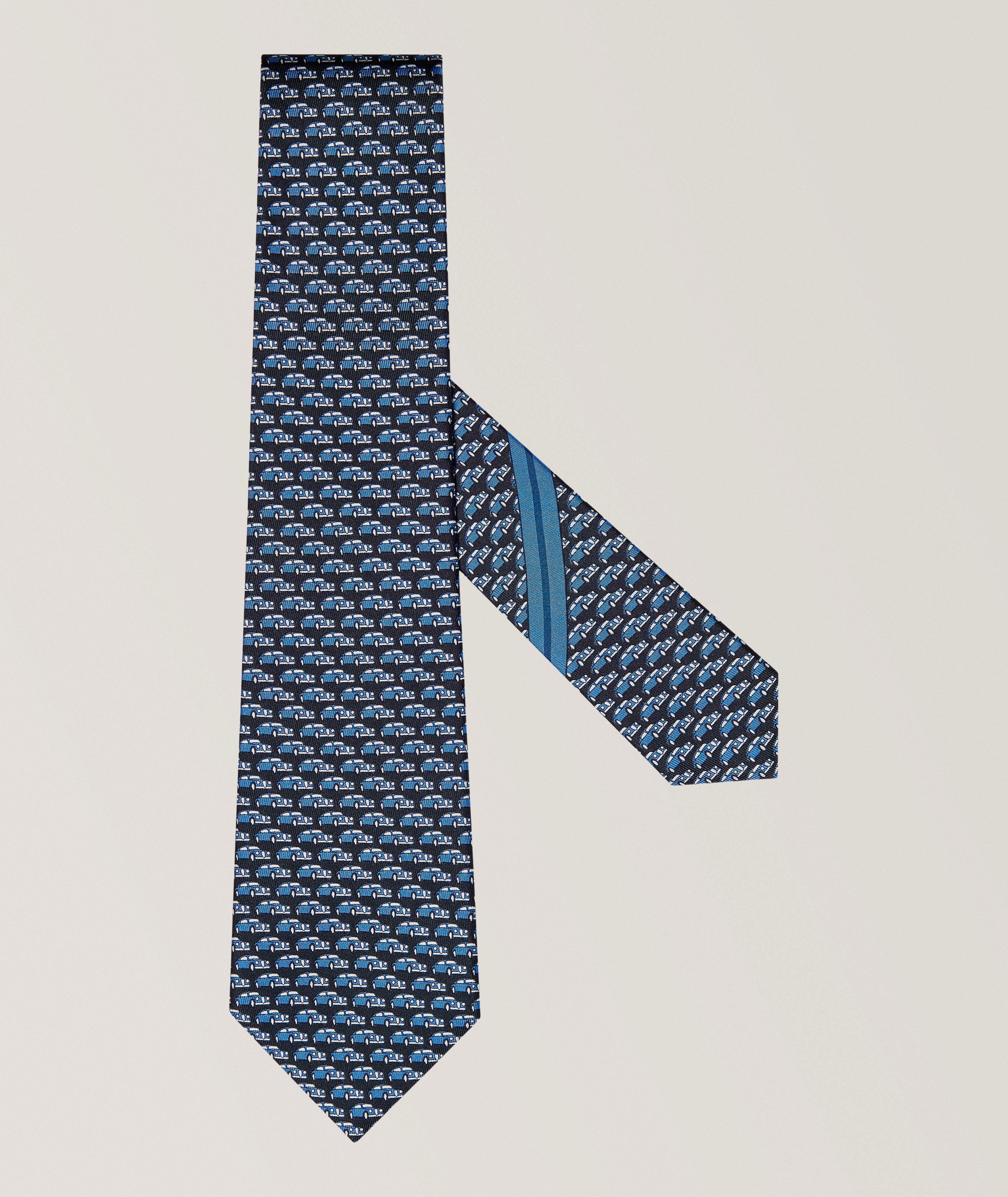 ZEGNA Aurelia Car Silk Tie