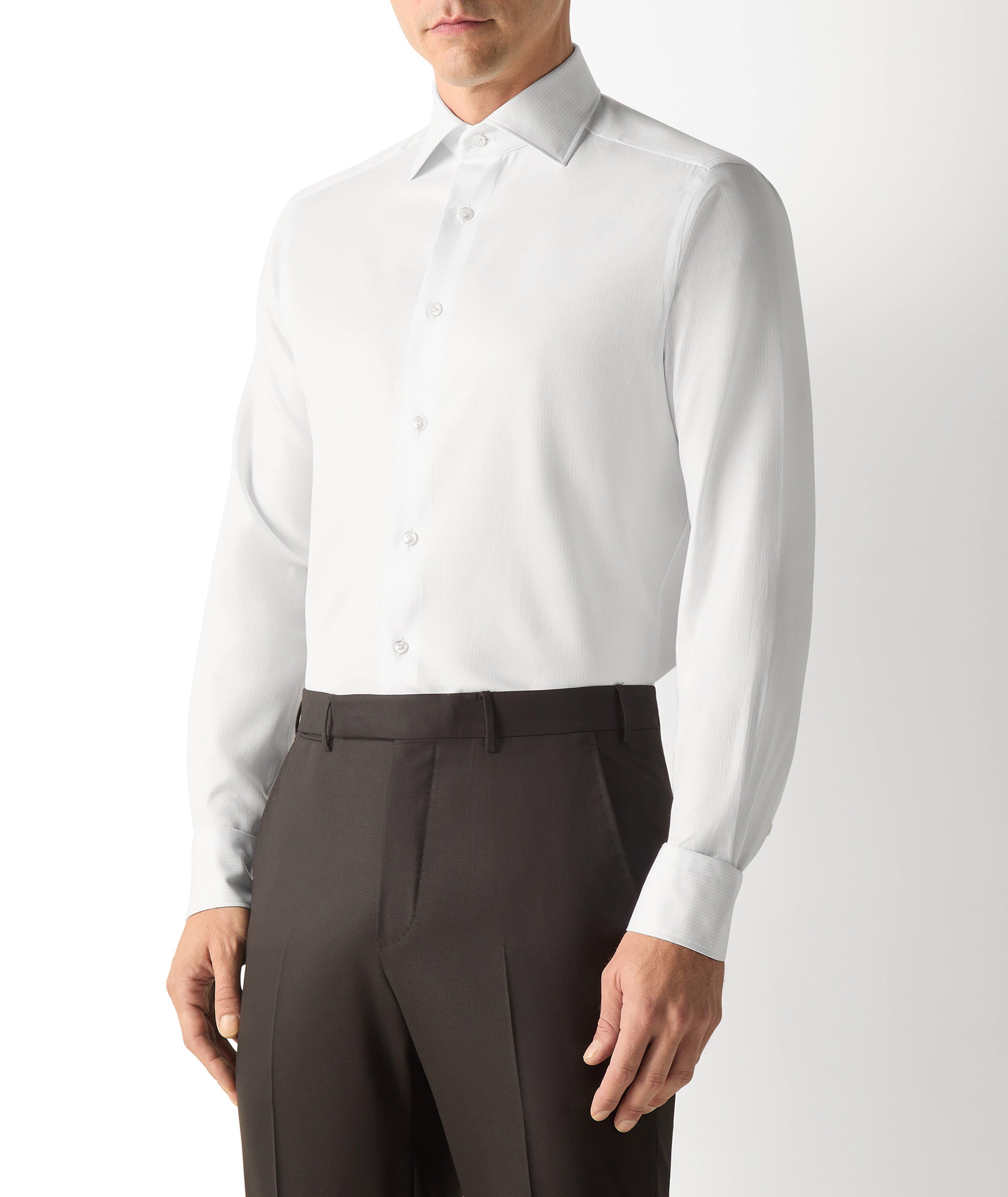 Chemise habillée coton centoventimila rayé image 4