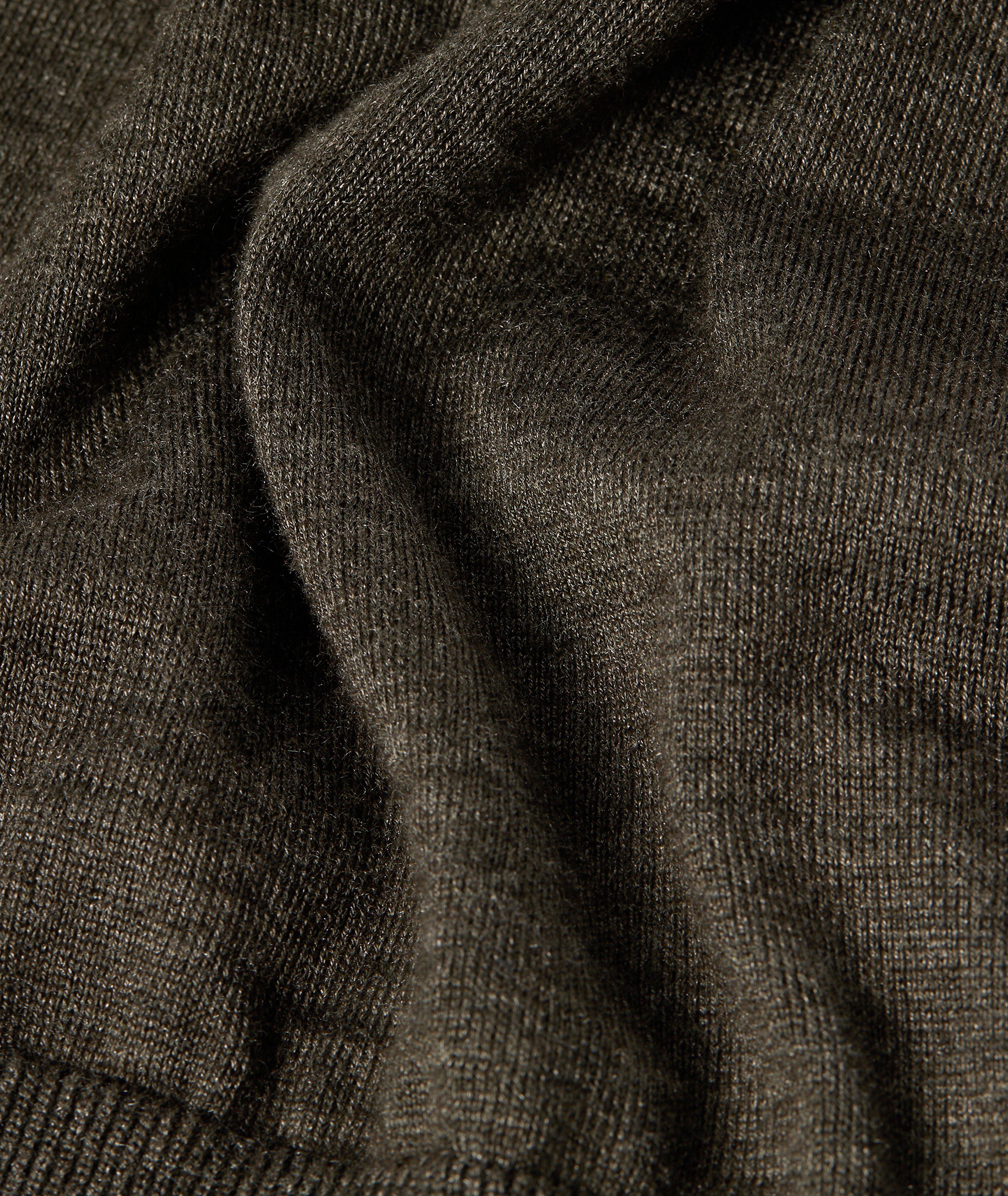 Pull encolure ronde cashseta mélange image 4