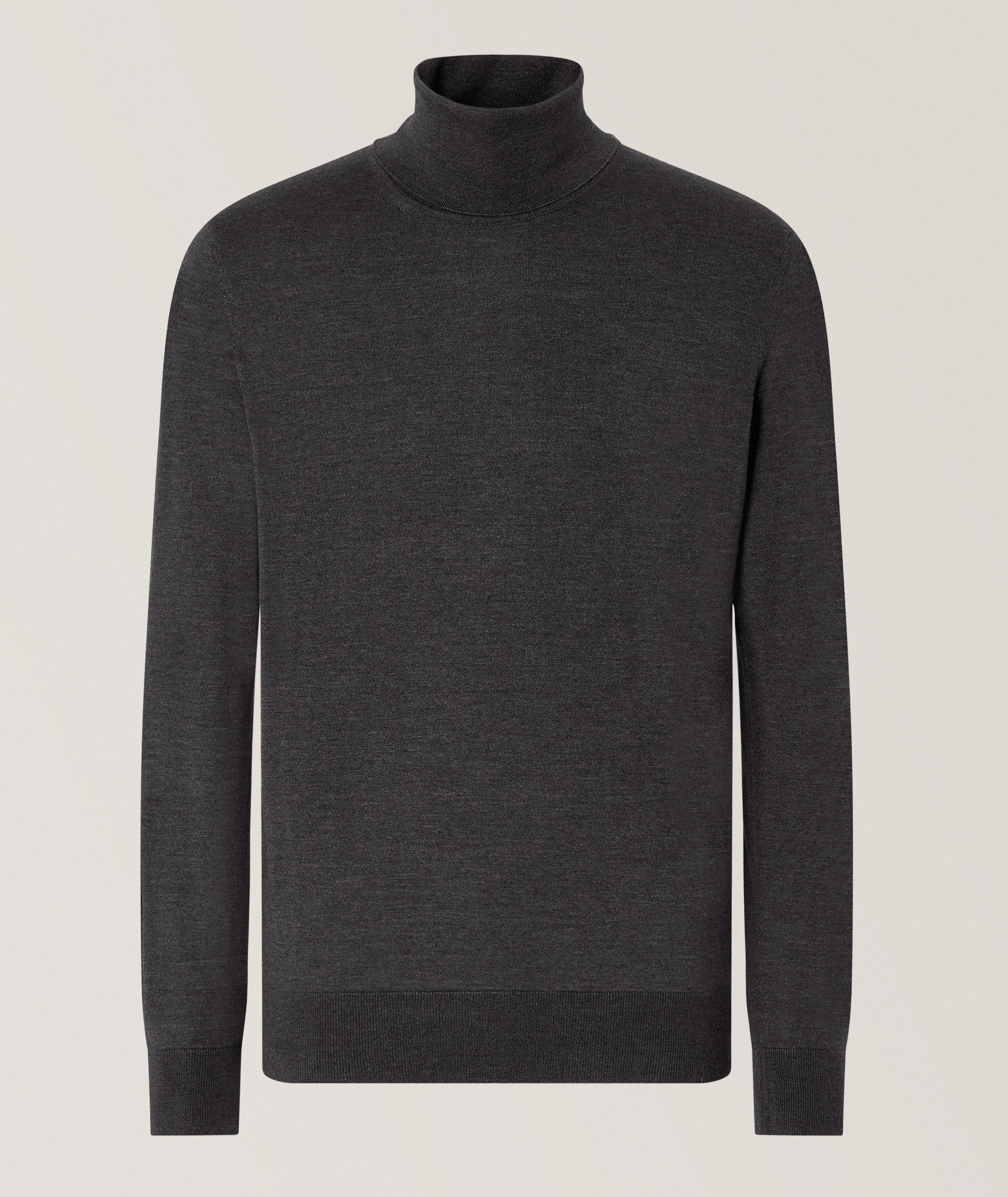 ZEGNA Mélange Cashseta Turtleneck Sweater