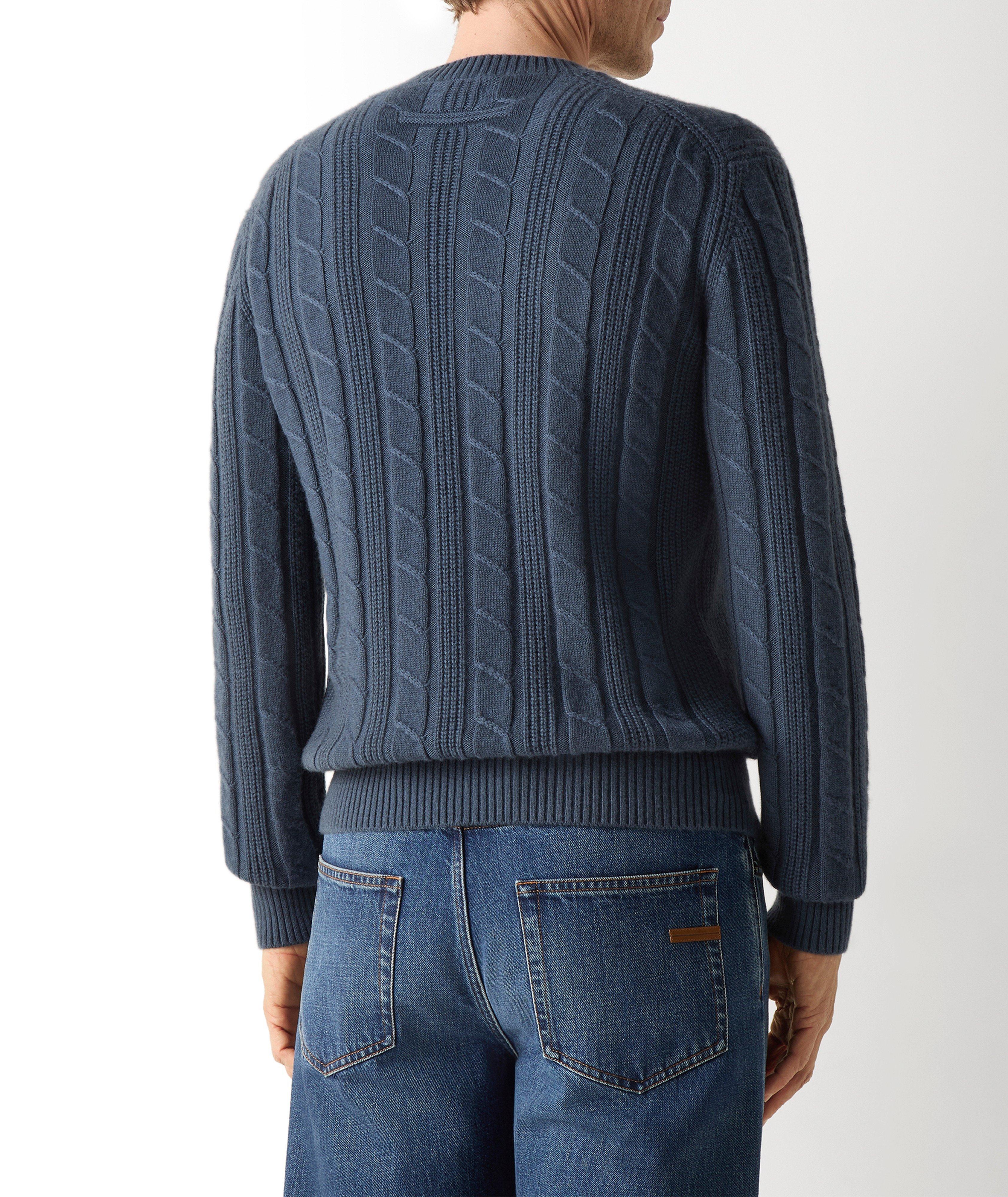 Pull cachemire Oasi mélange tricot torsadé image 2