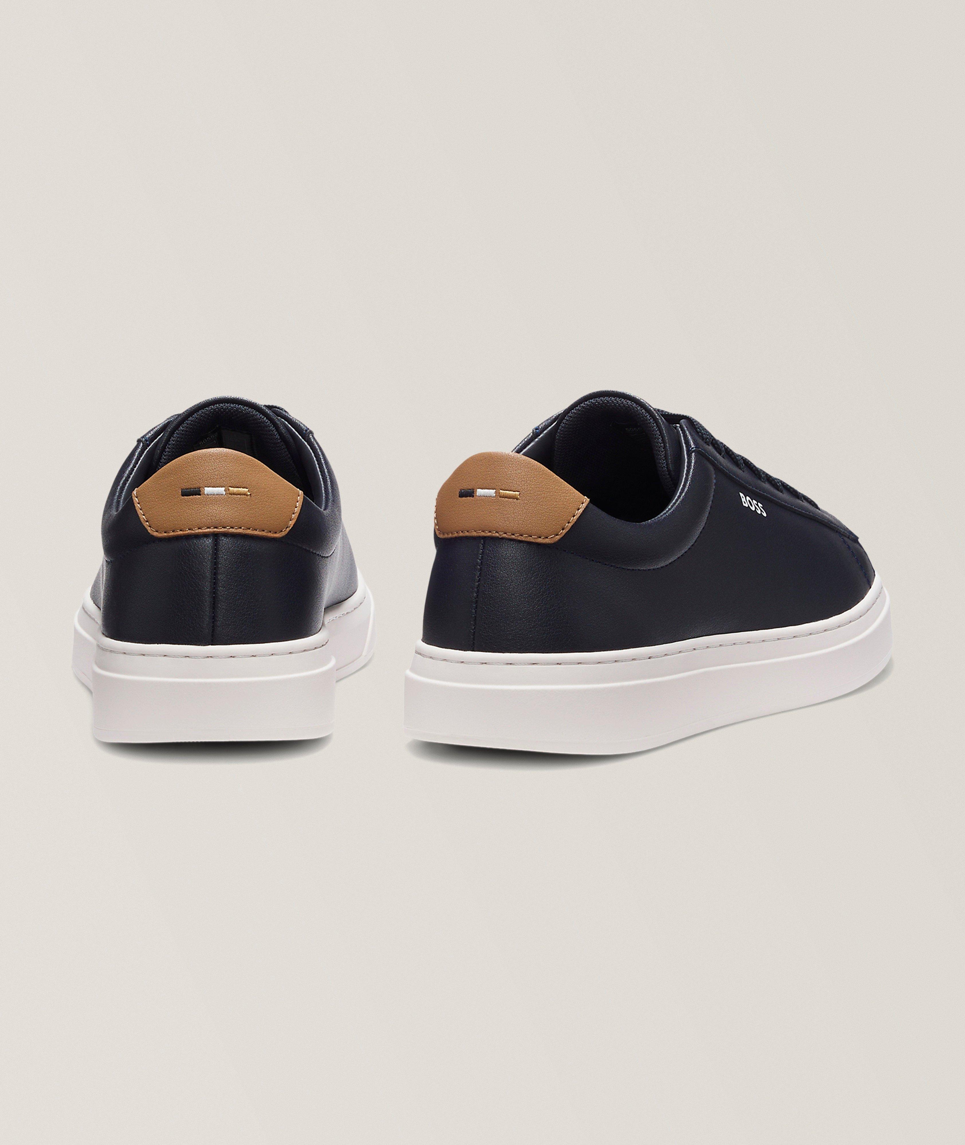 Kieran Leather Tennis Sneakers image 3