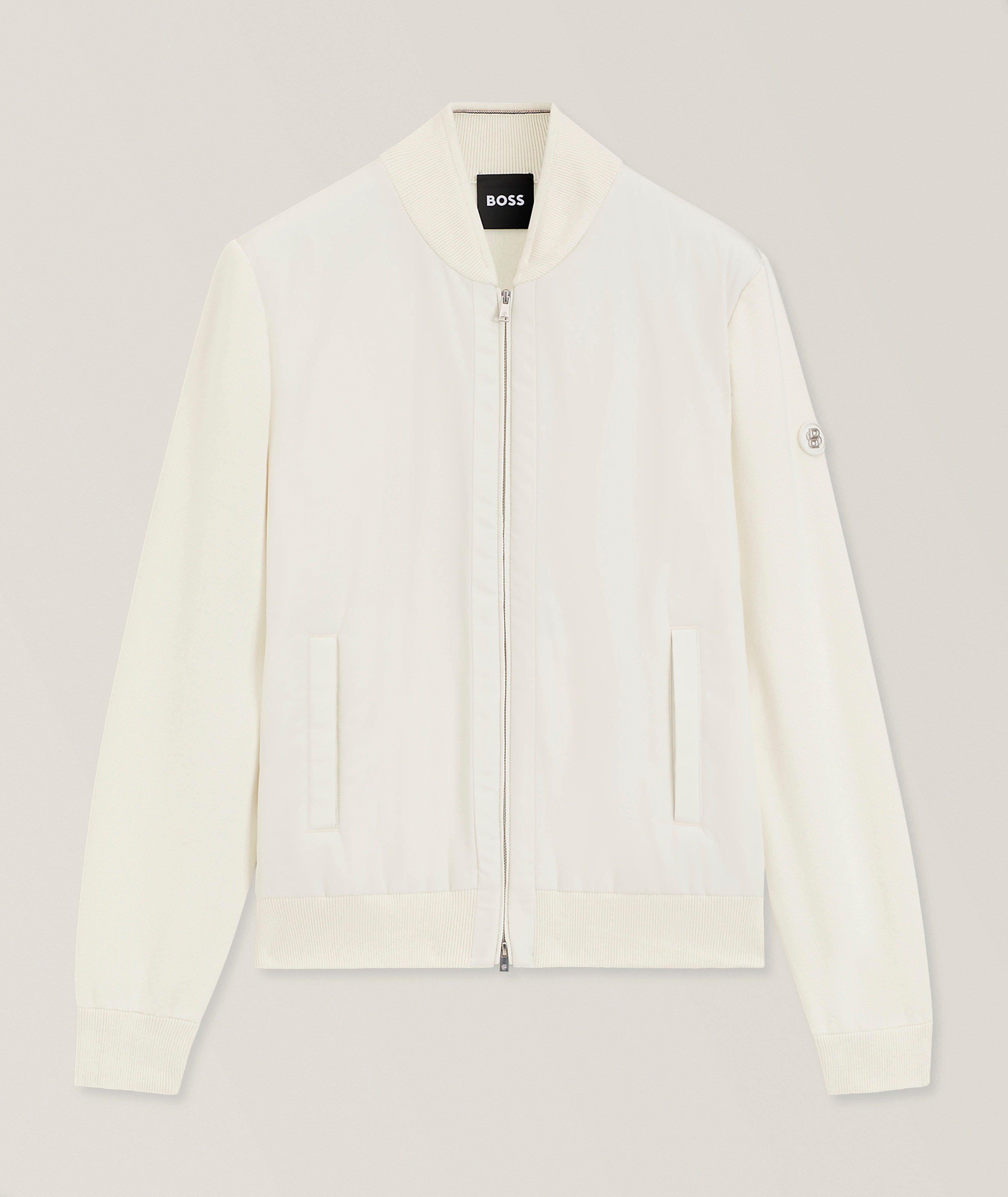 BOSS Levaio Hybrid Bomber Jacket 