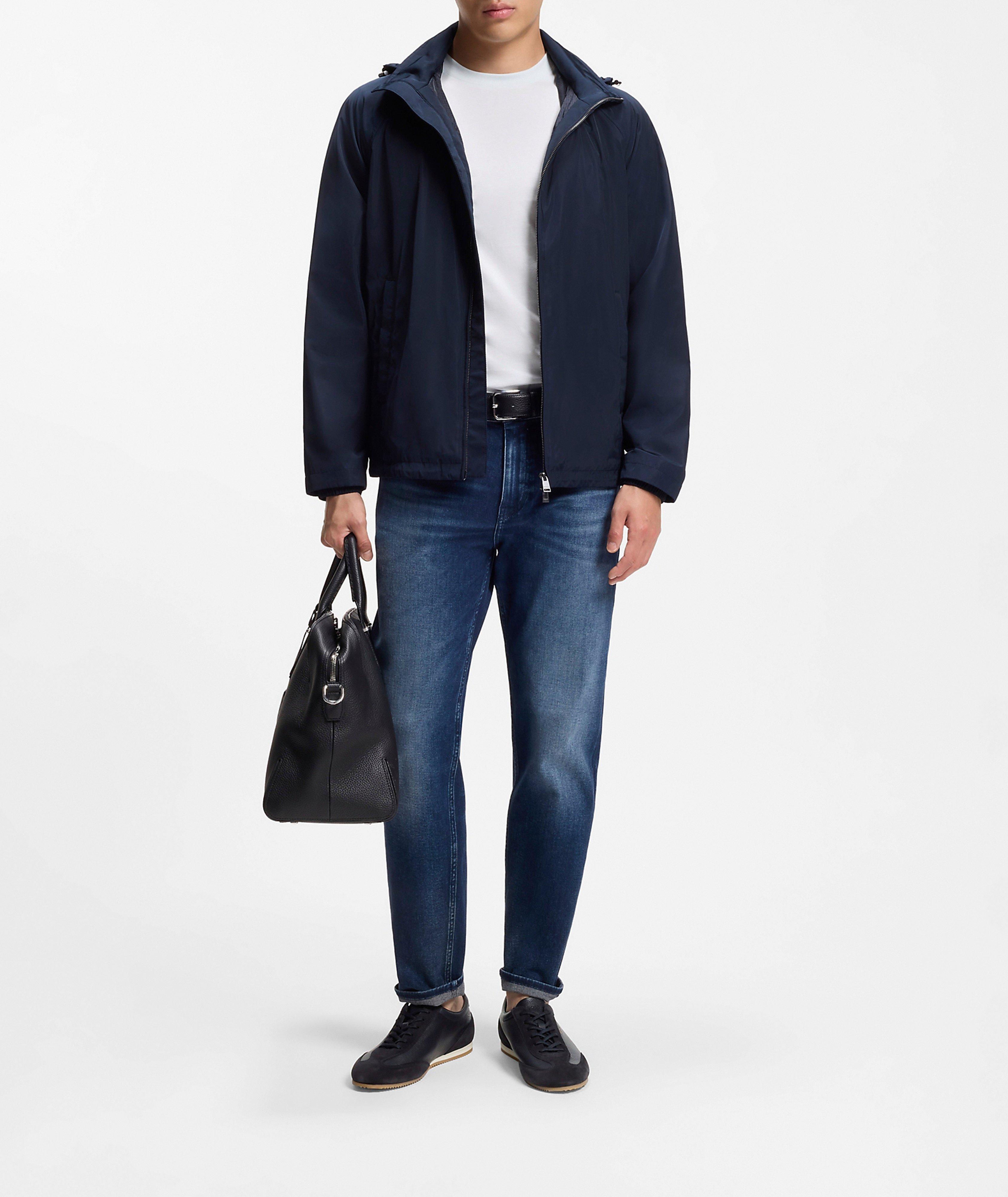 Lineor Suede-Trim & Leather Sneakers  image 4