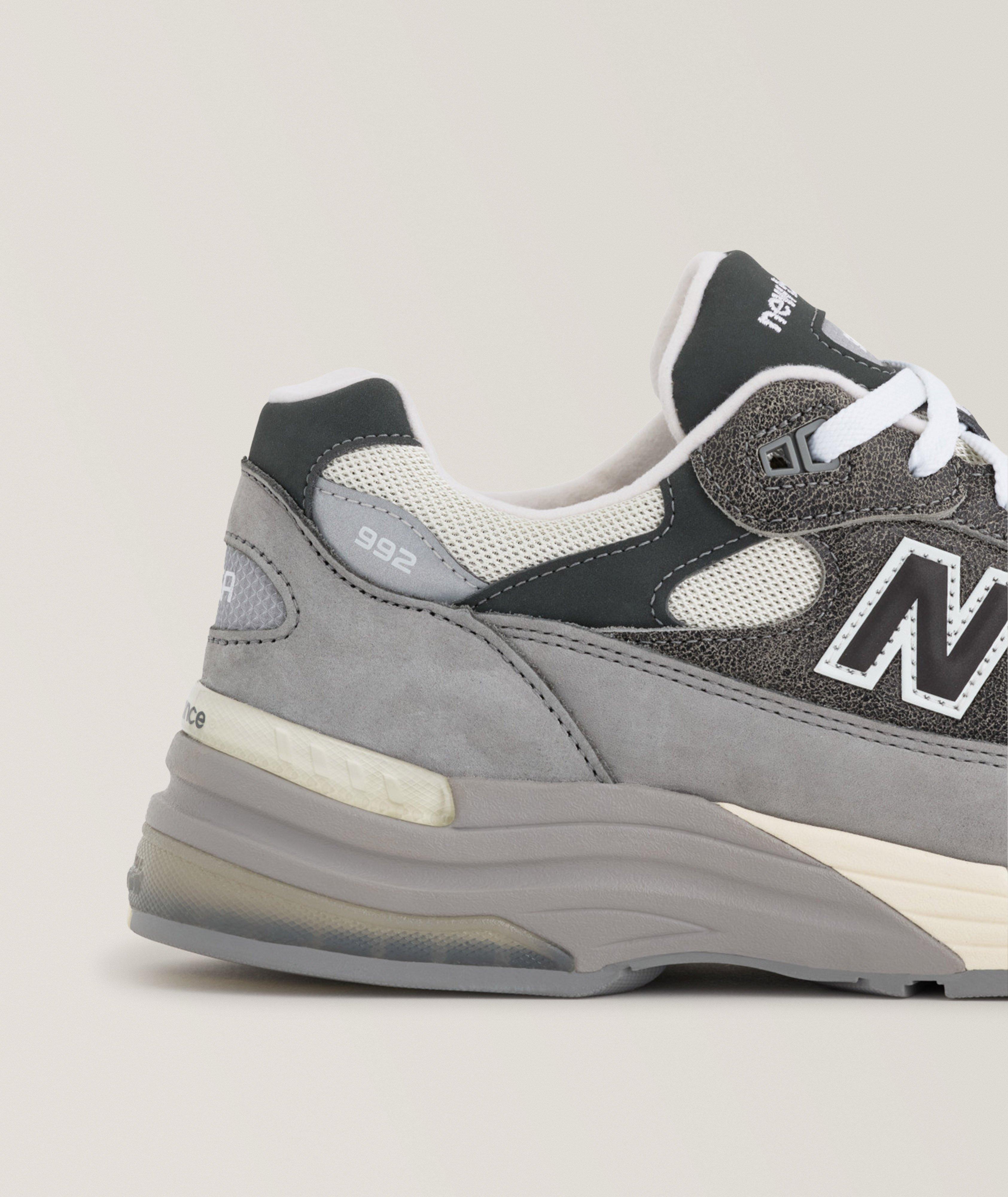 992 Suede & Mesh Sneakers image 5