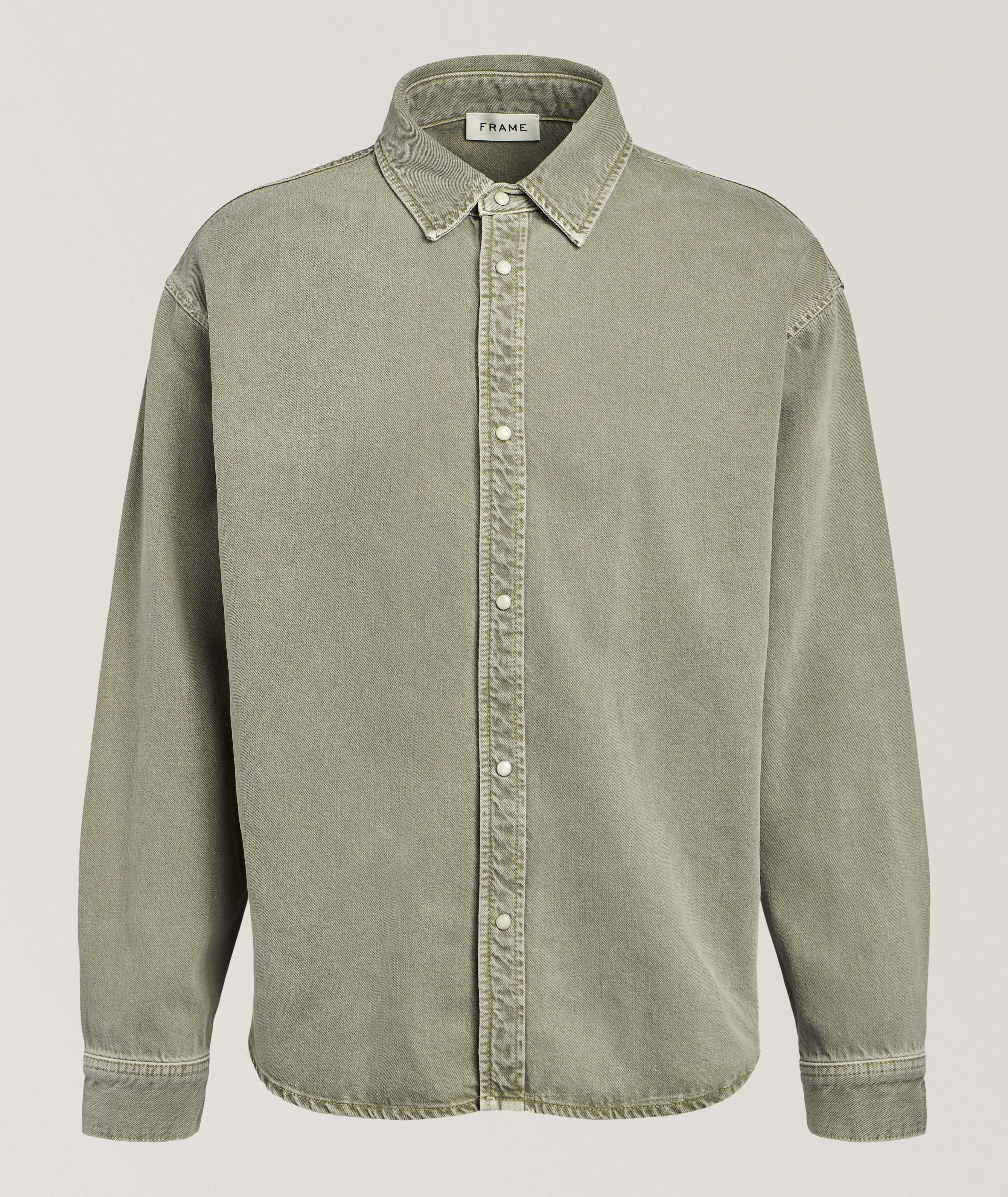 Frame Relaxed Denim Overshirt