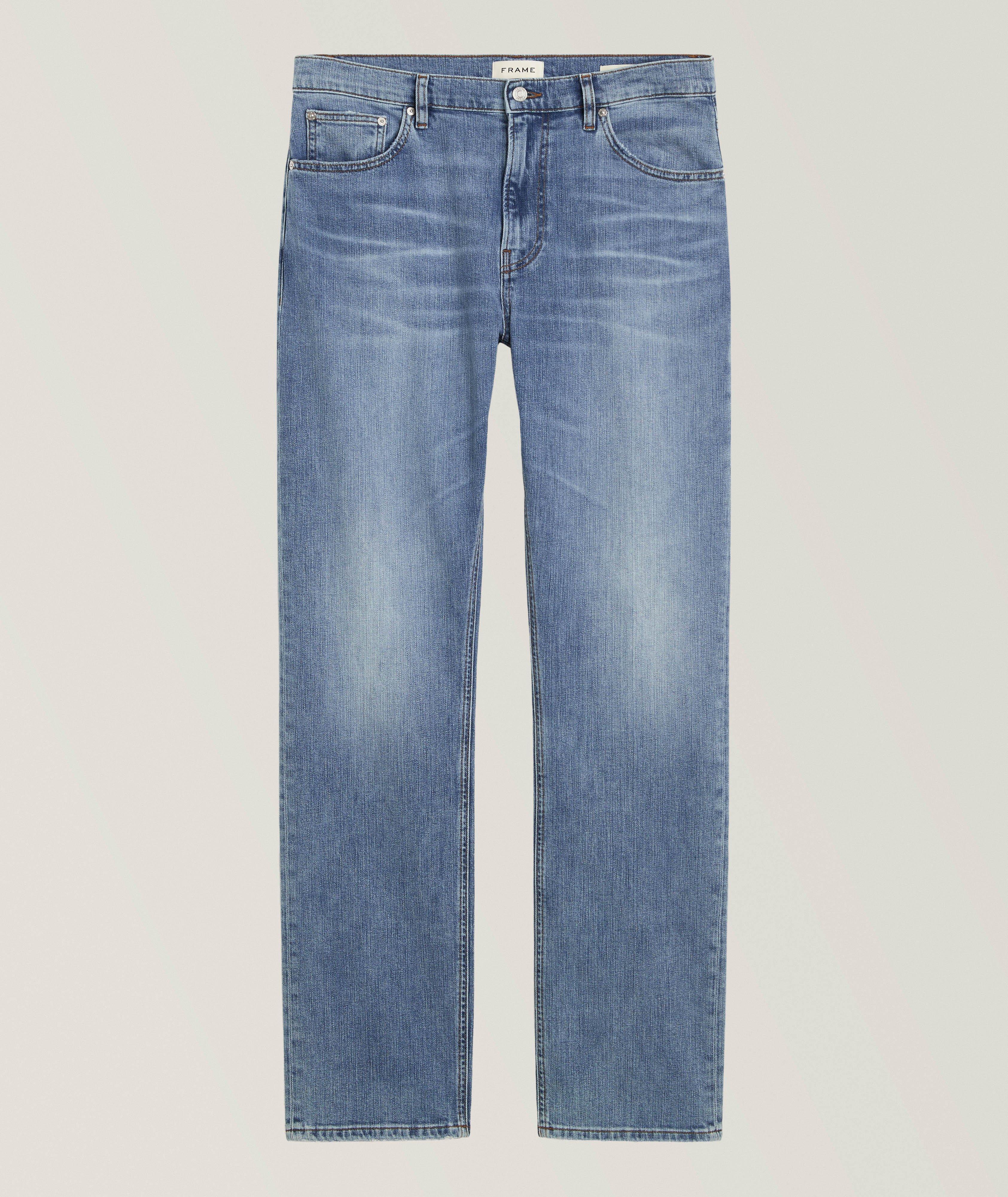 Frame L'Homme Slim Stretch-Cotton Jeans