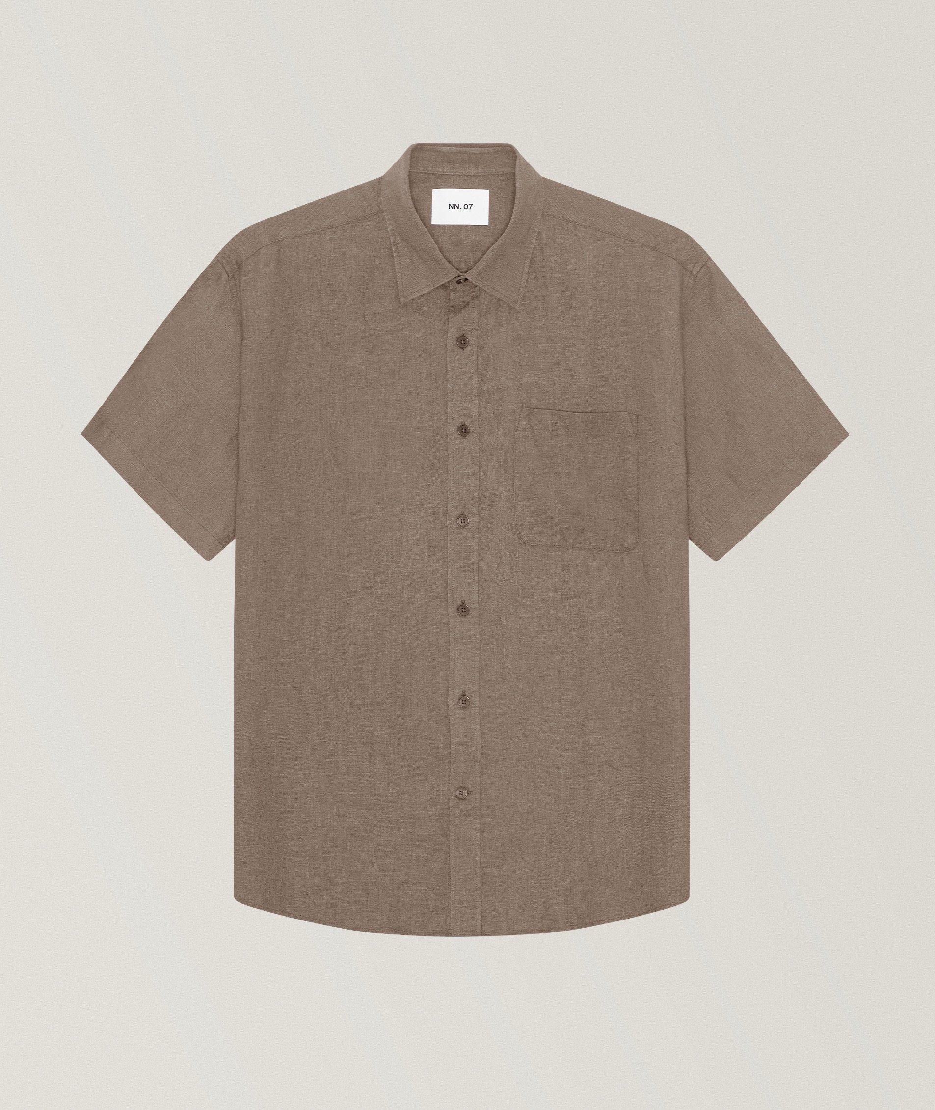 NN07 Deon Linen Pocket Shirt