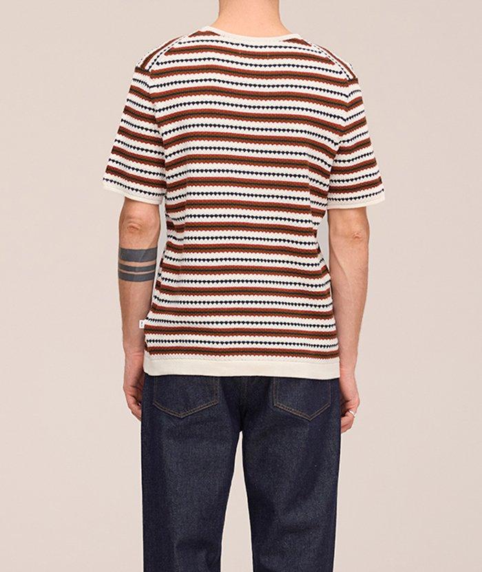 Bari Textured Organic Cotton Knitted T-Shirt image 3