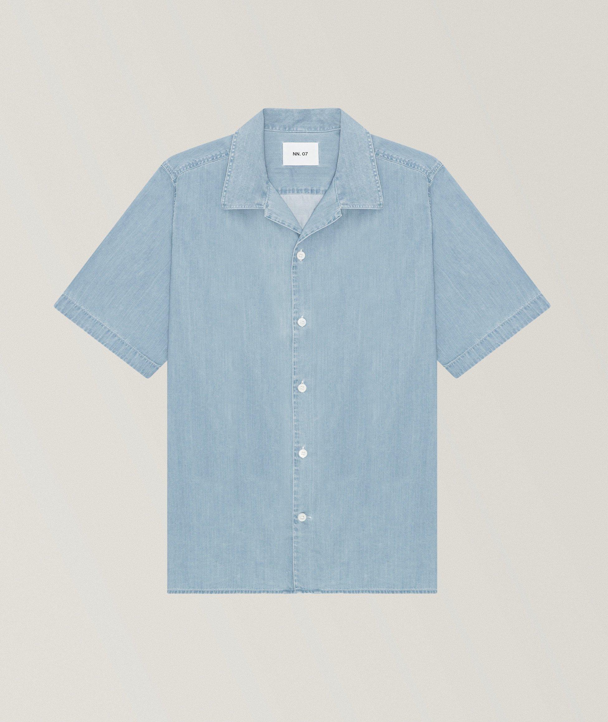 NN07 Julio Egyptian Cotton Camp Shirt
