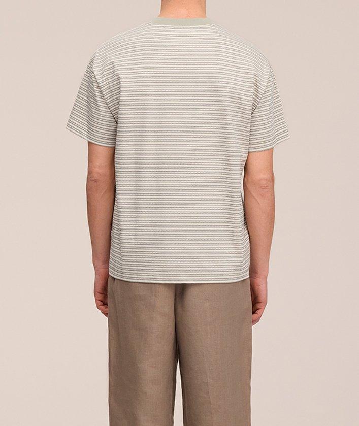 Lionel Striped Organic Cotton T-Shirt image 3