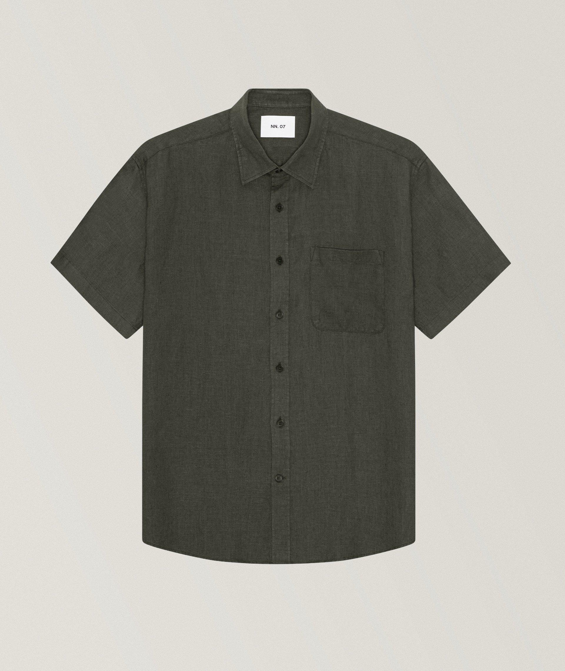 NN07 Deon Linen Pocket Shirt