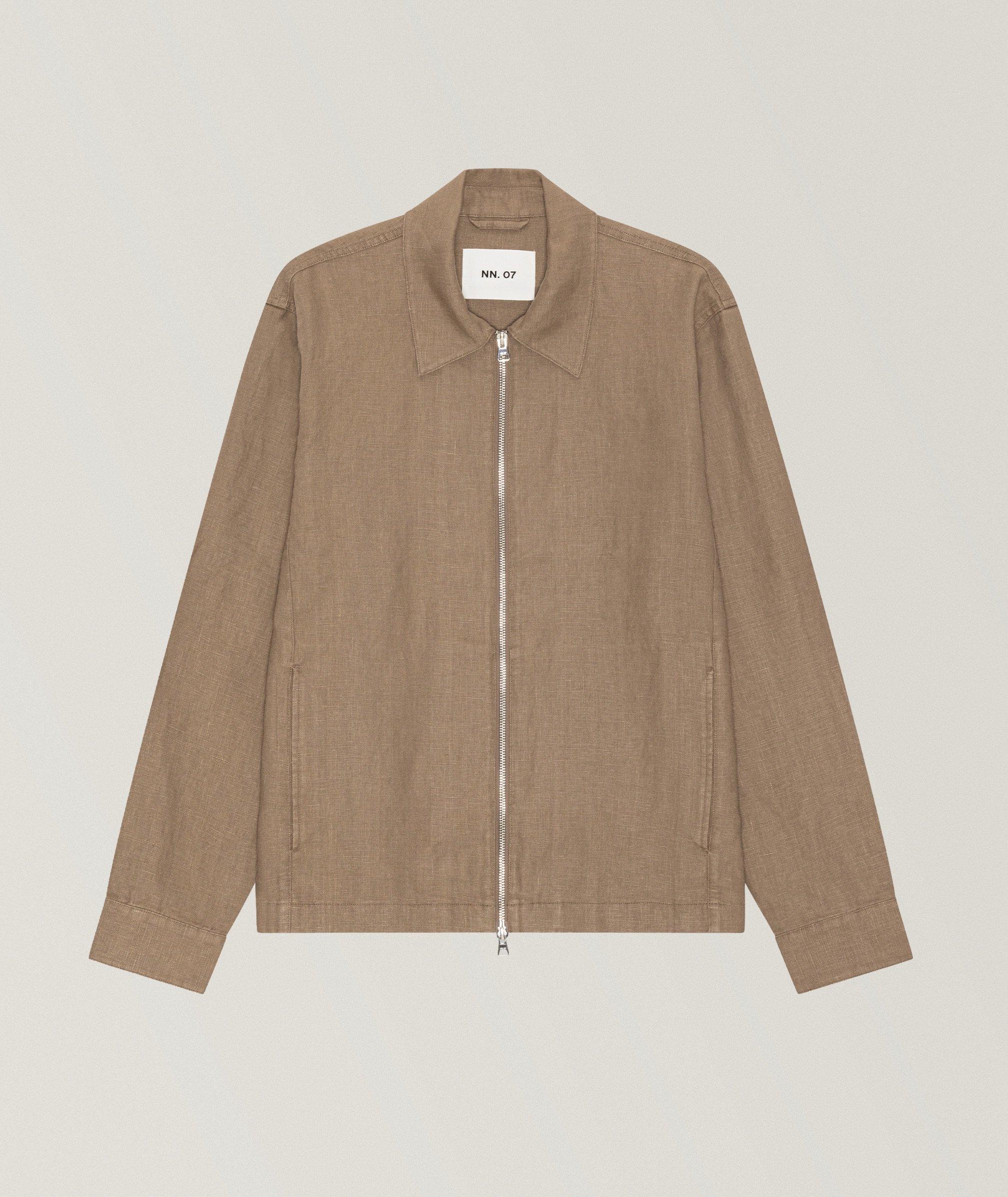 NN07 Clay Linen Hybrid Jacket