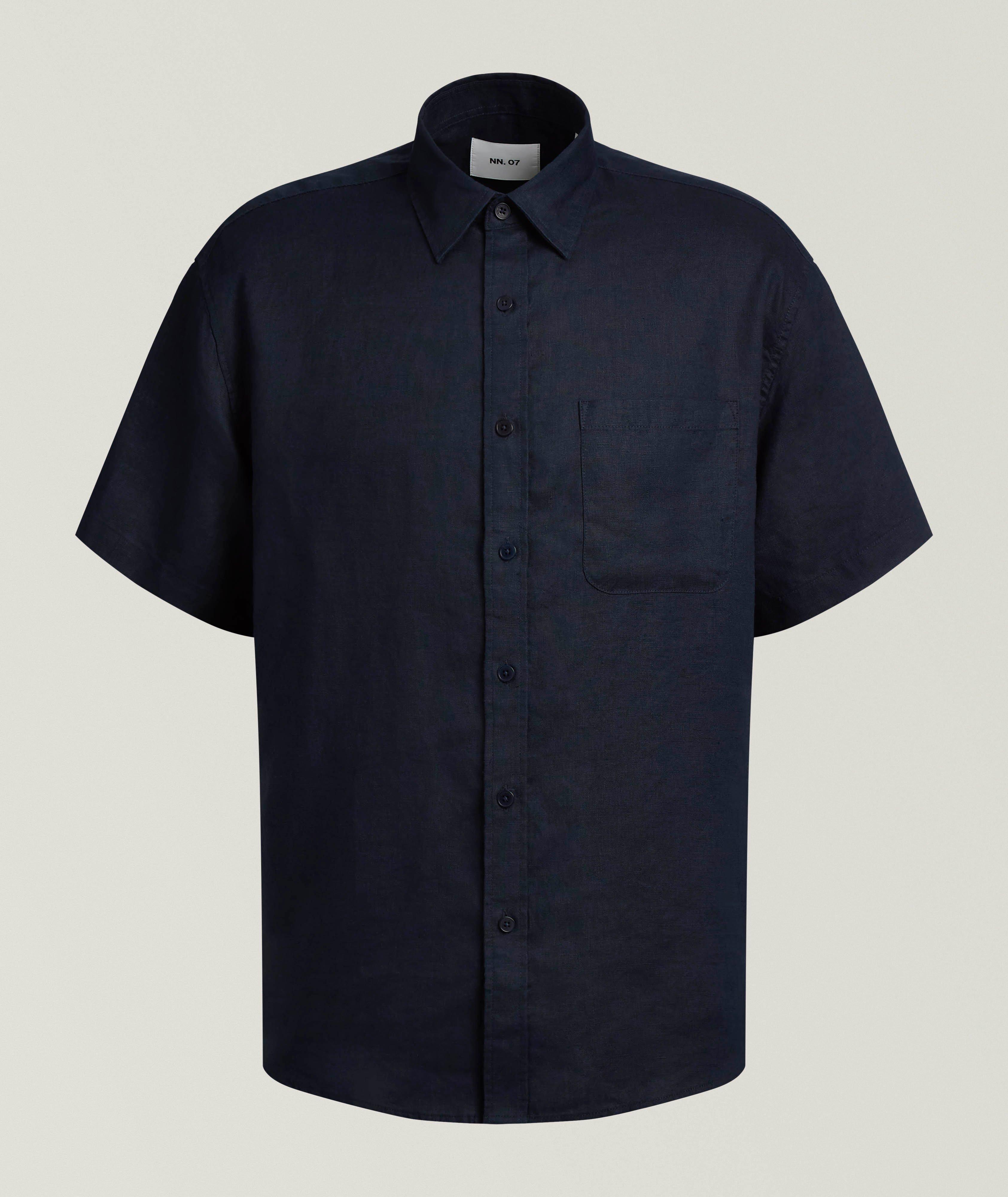 NN07 Deon Linen Pocket Shirt