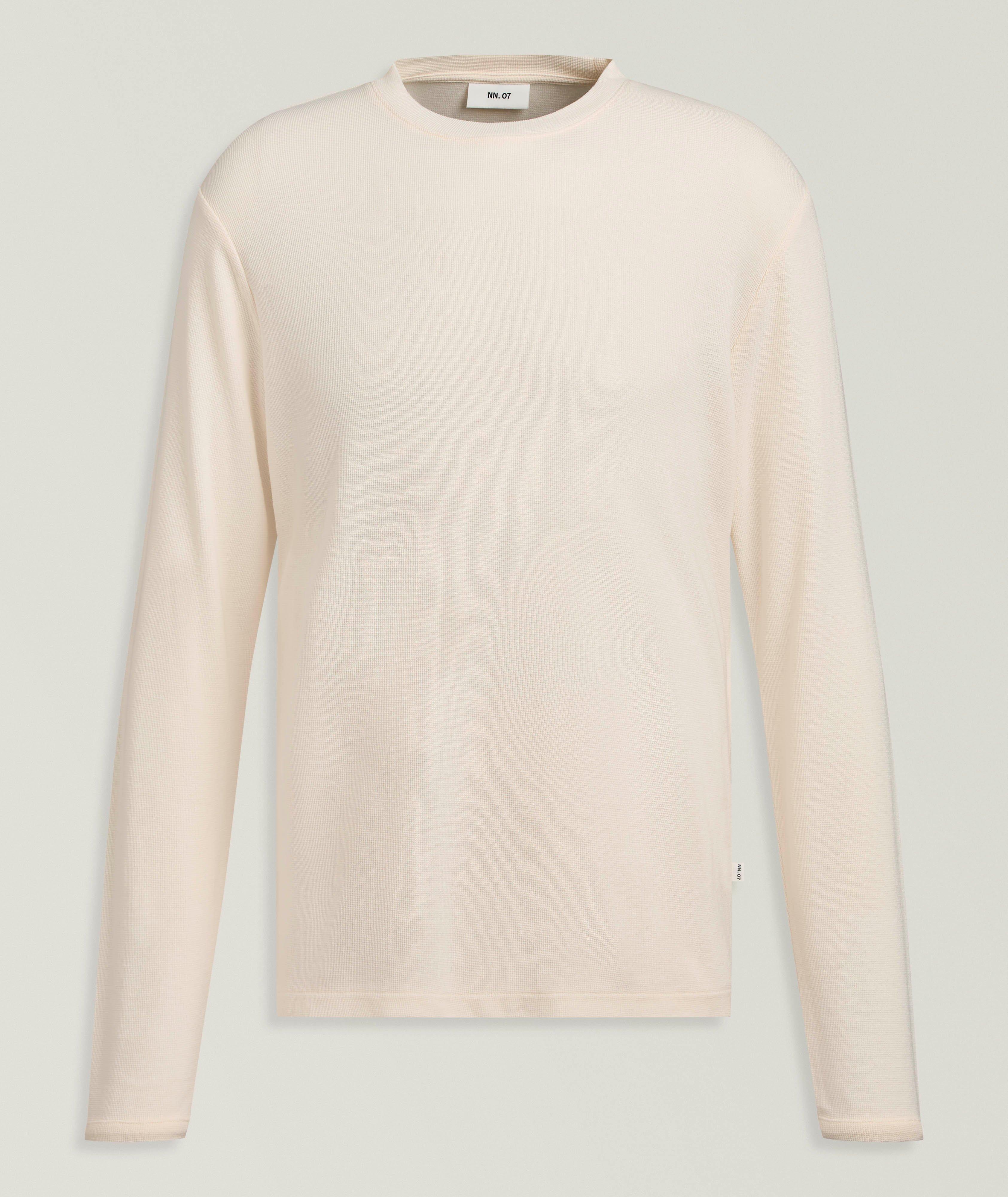 NN07 Clive Waffle Knit T-Shirt