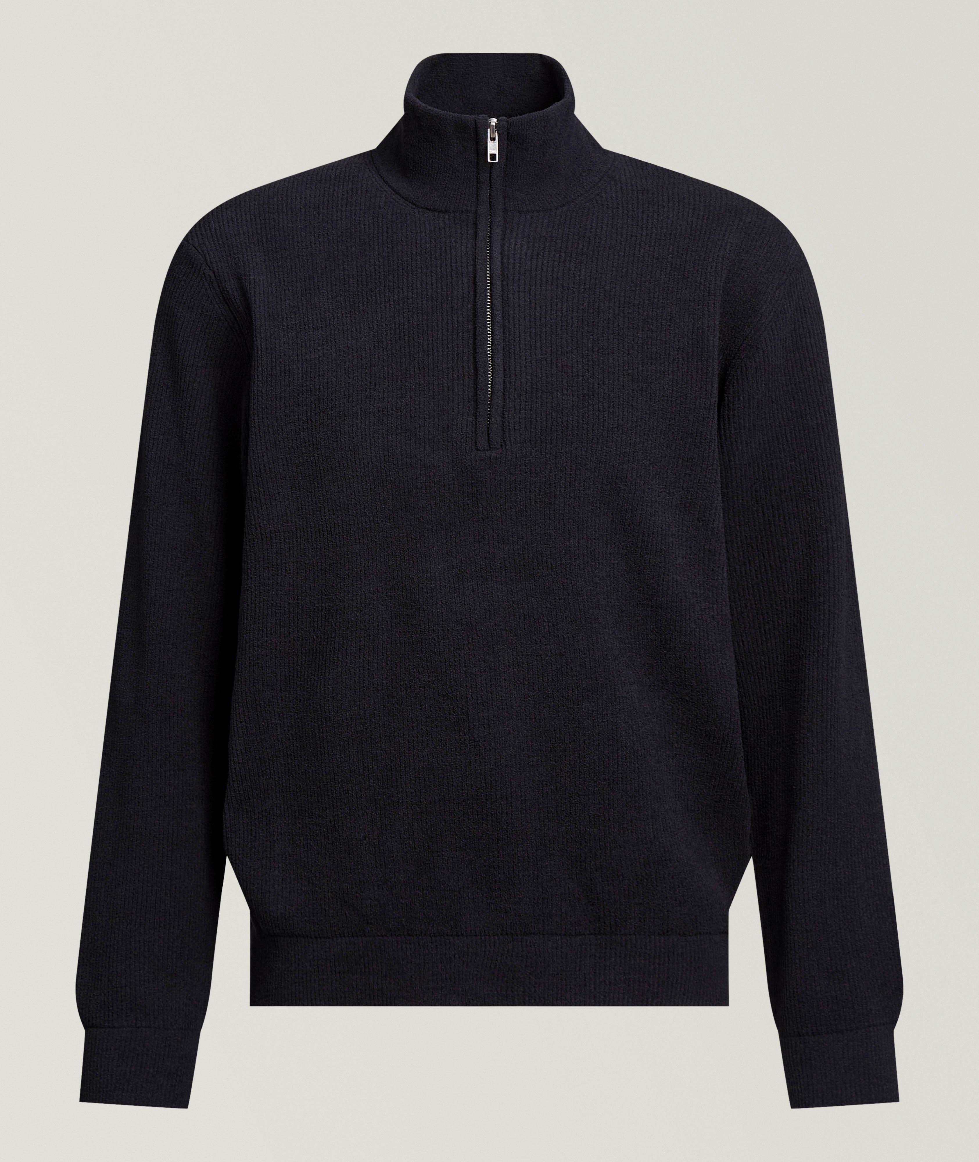 Danny Chenille Quarter-Zip Sweater image 0